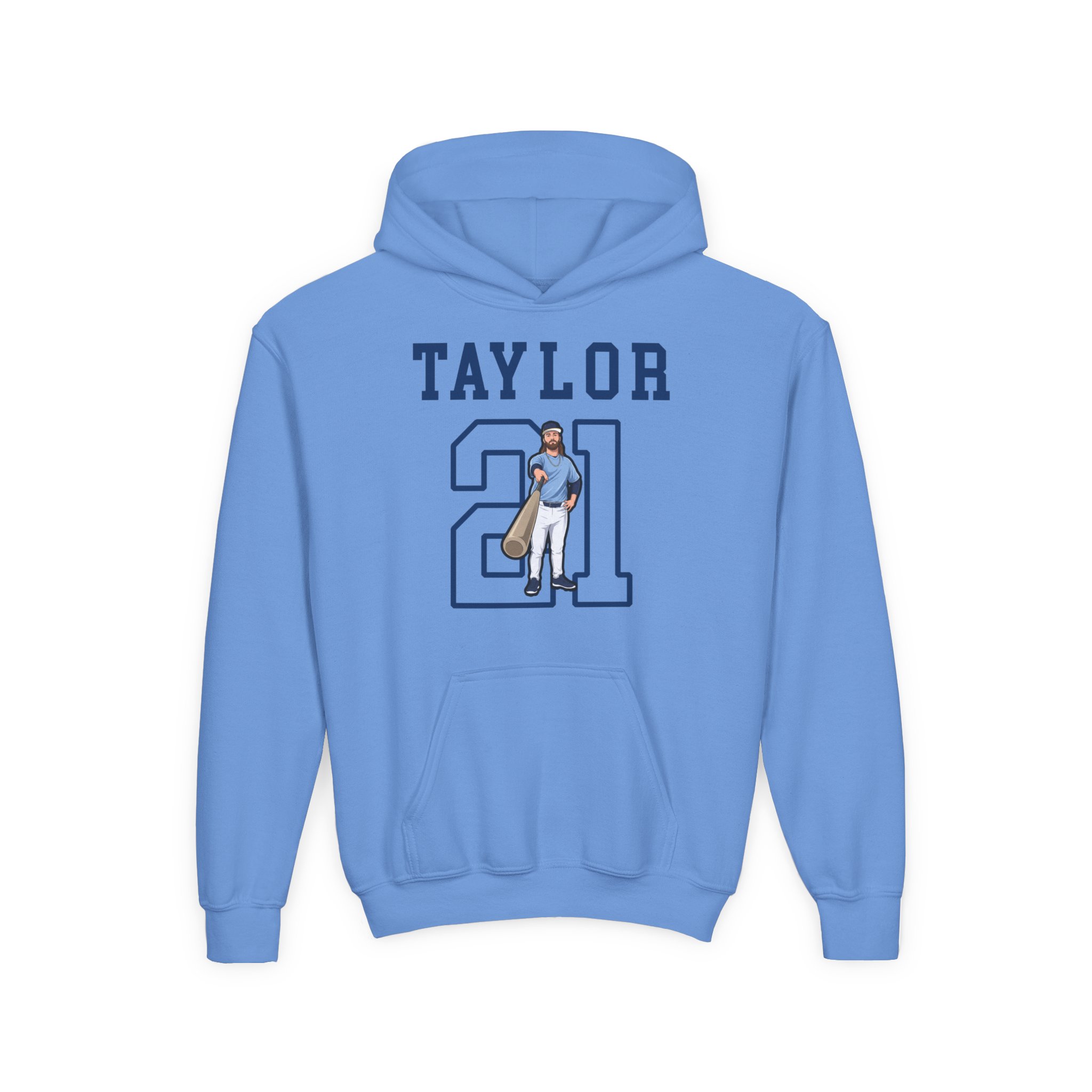 Youth Hoodie — character_shirsey in Blue