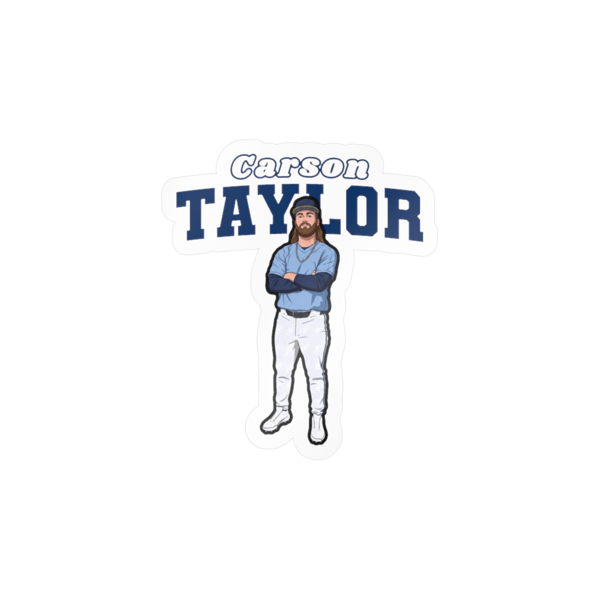 Vinyl Sticker — character_name_arch in Classic