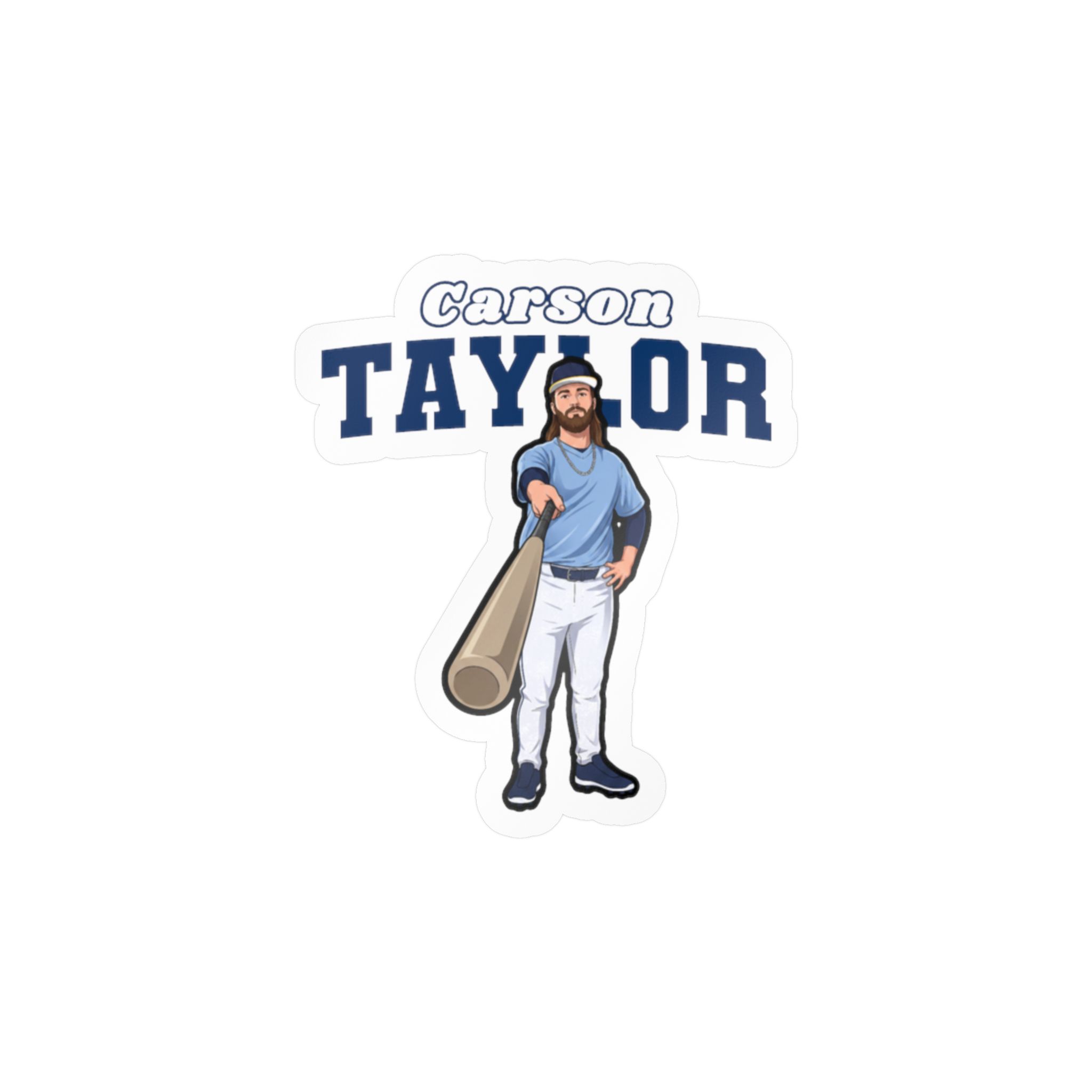 Vinyl Sticker — character_name_arch in Classic
