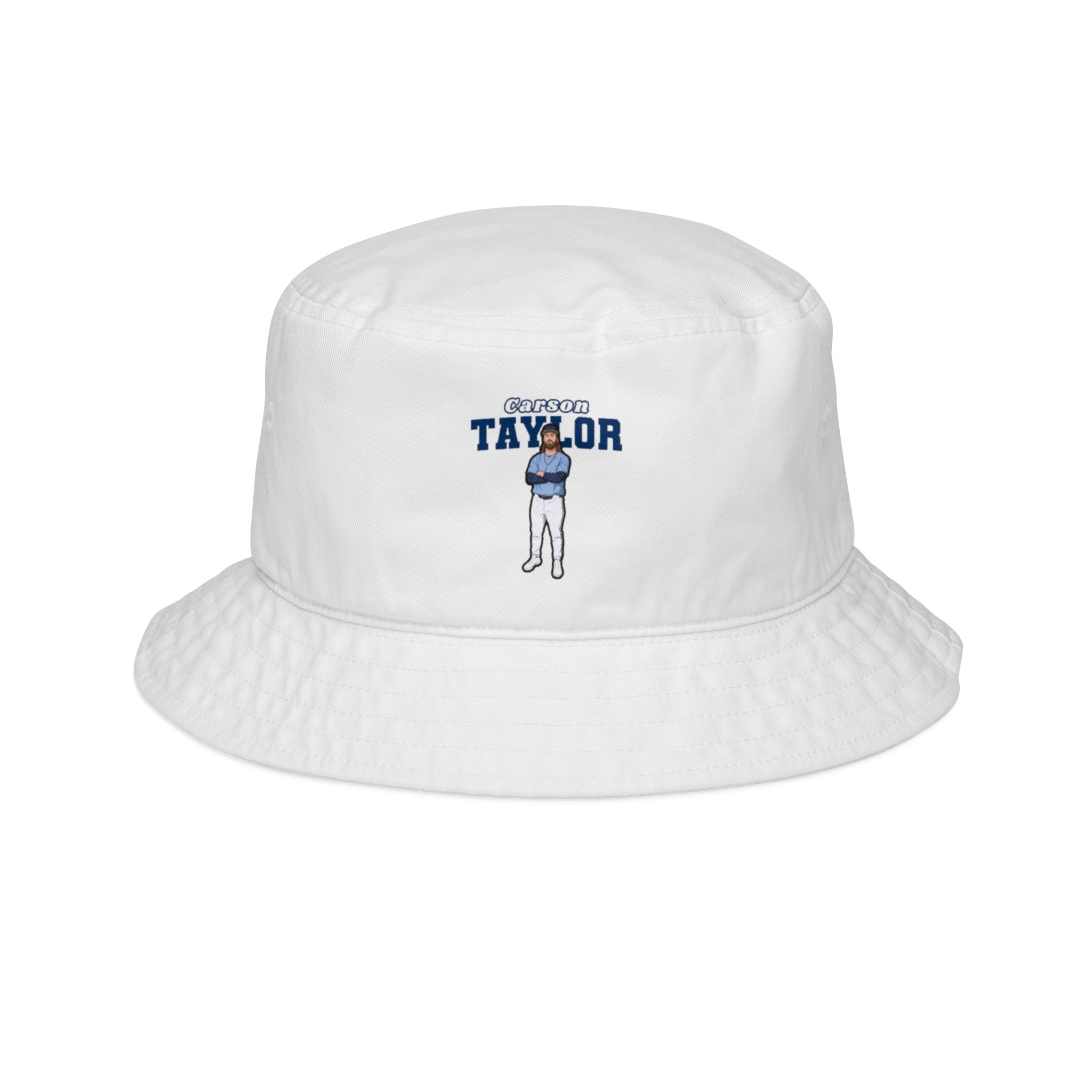 Bucket Hat — character_name_arch in White