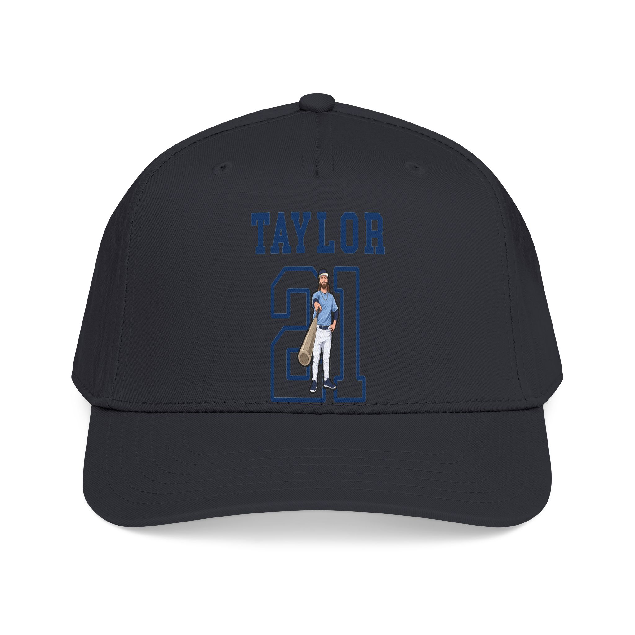 Baseball Cap — character_shirsey in Black