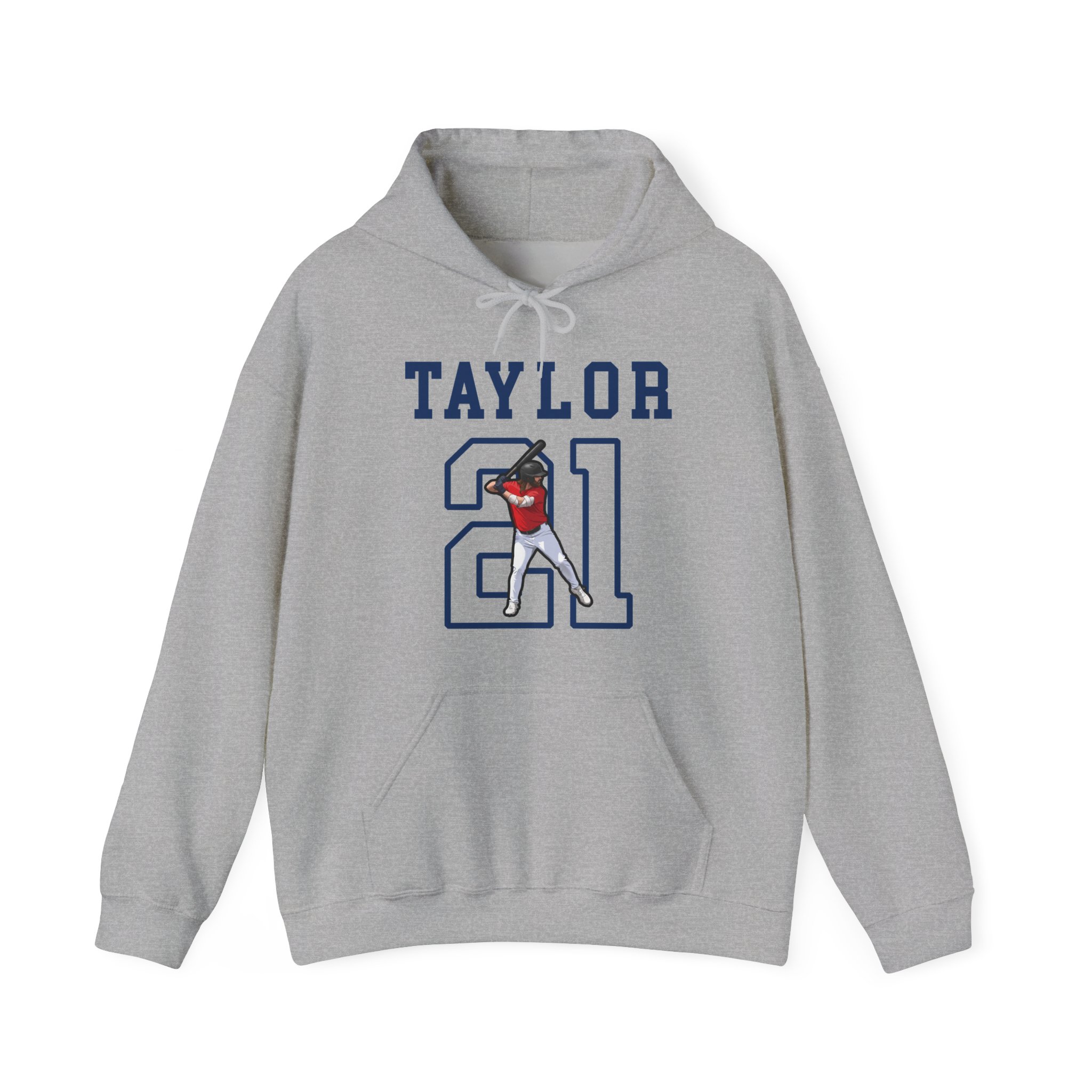 Hoodie — character_shirsey in Grey