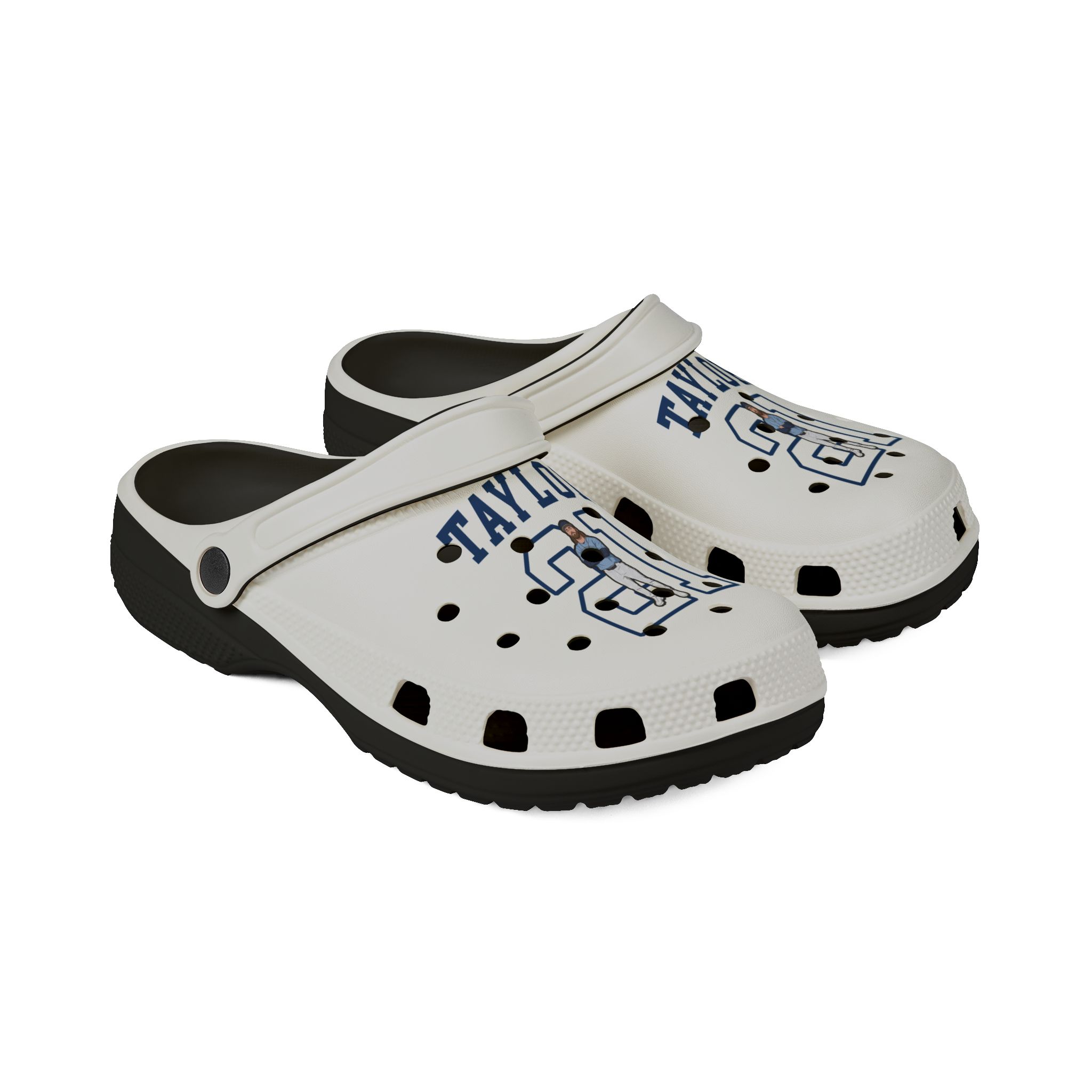 Rubber Clogs — character_shirsey in Black