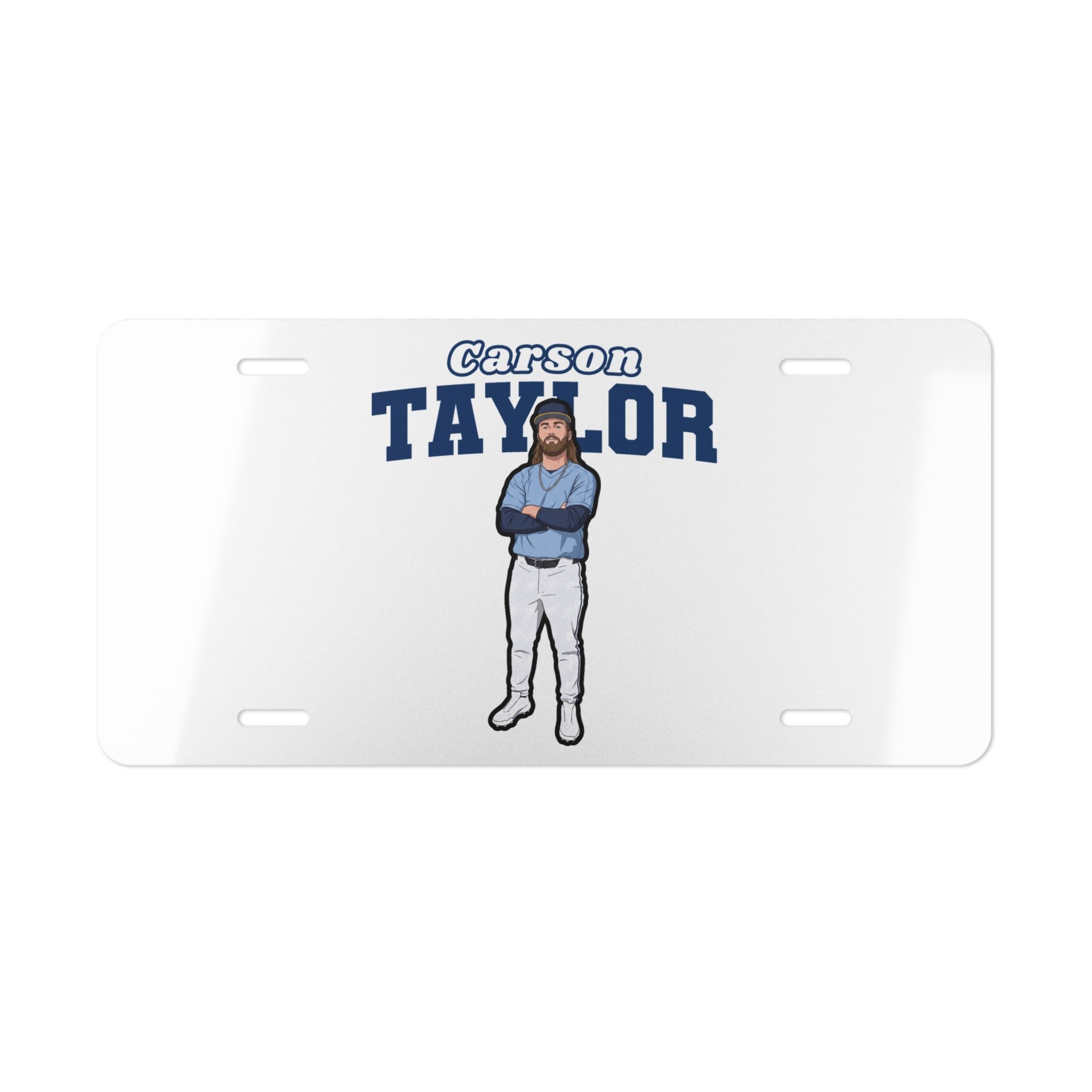 License Plate — character_name_arch in Classic