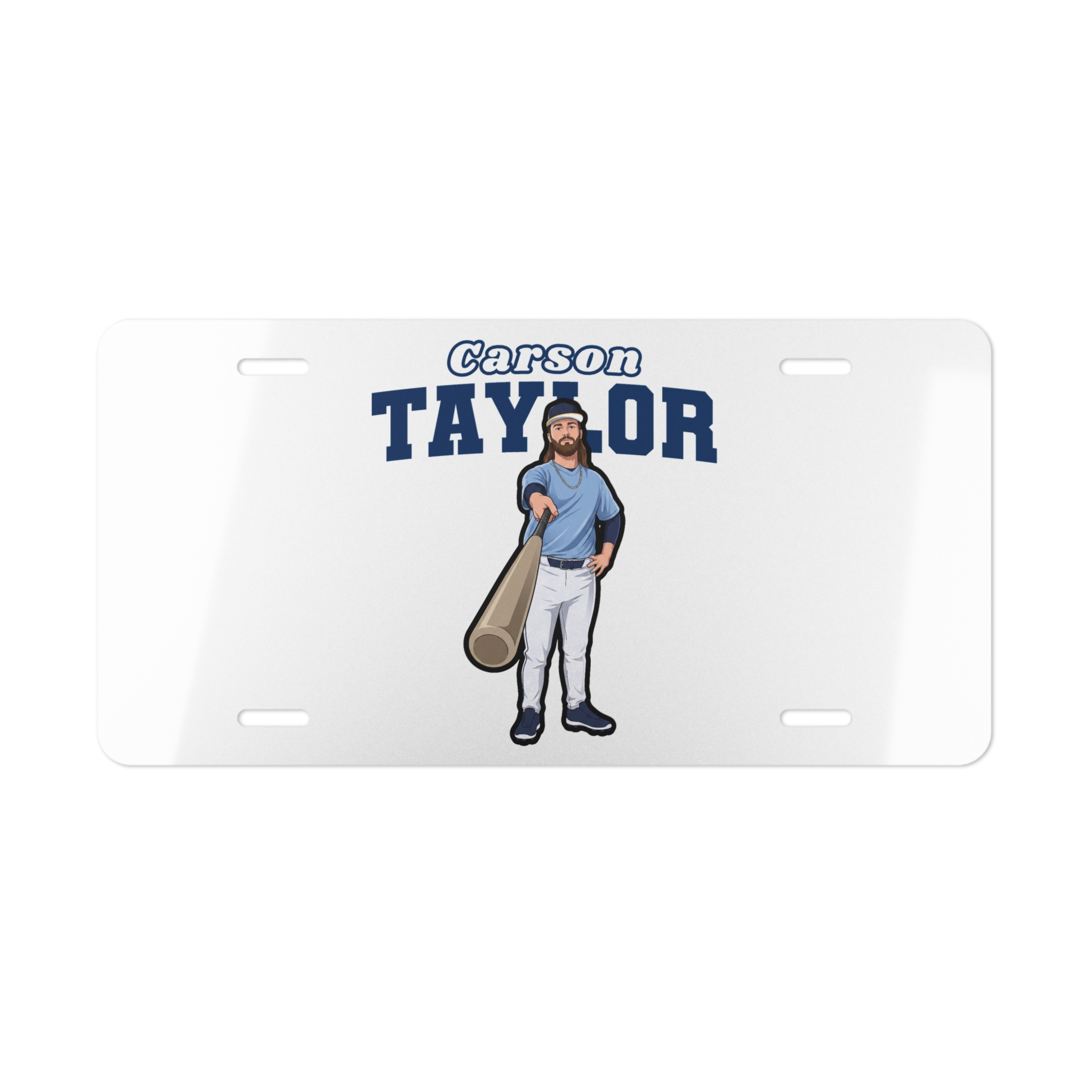 License Plate — character_name_arch in Classic