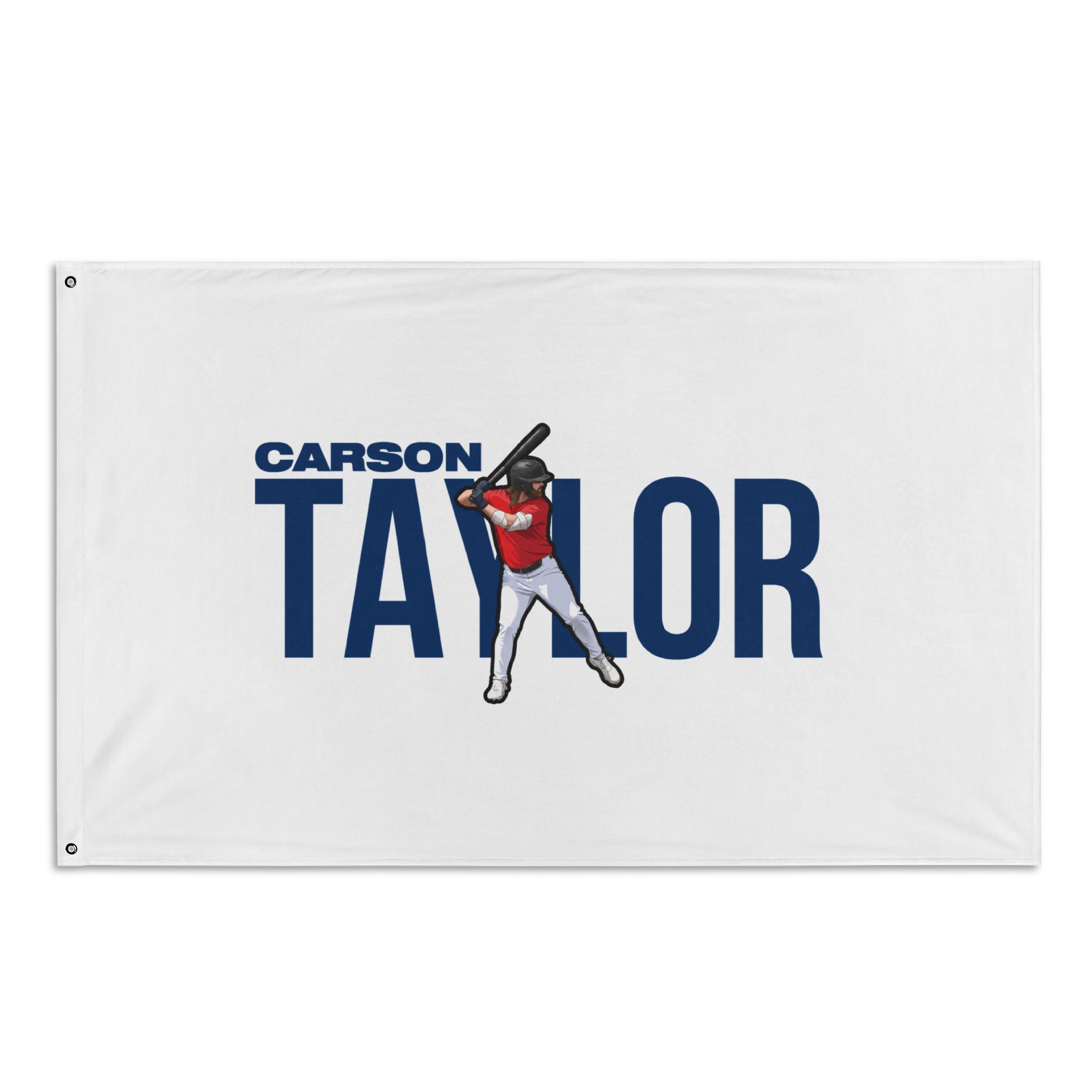 Flag (35 × 56 in) — character_player_name in Classic