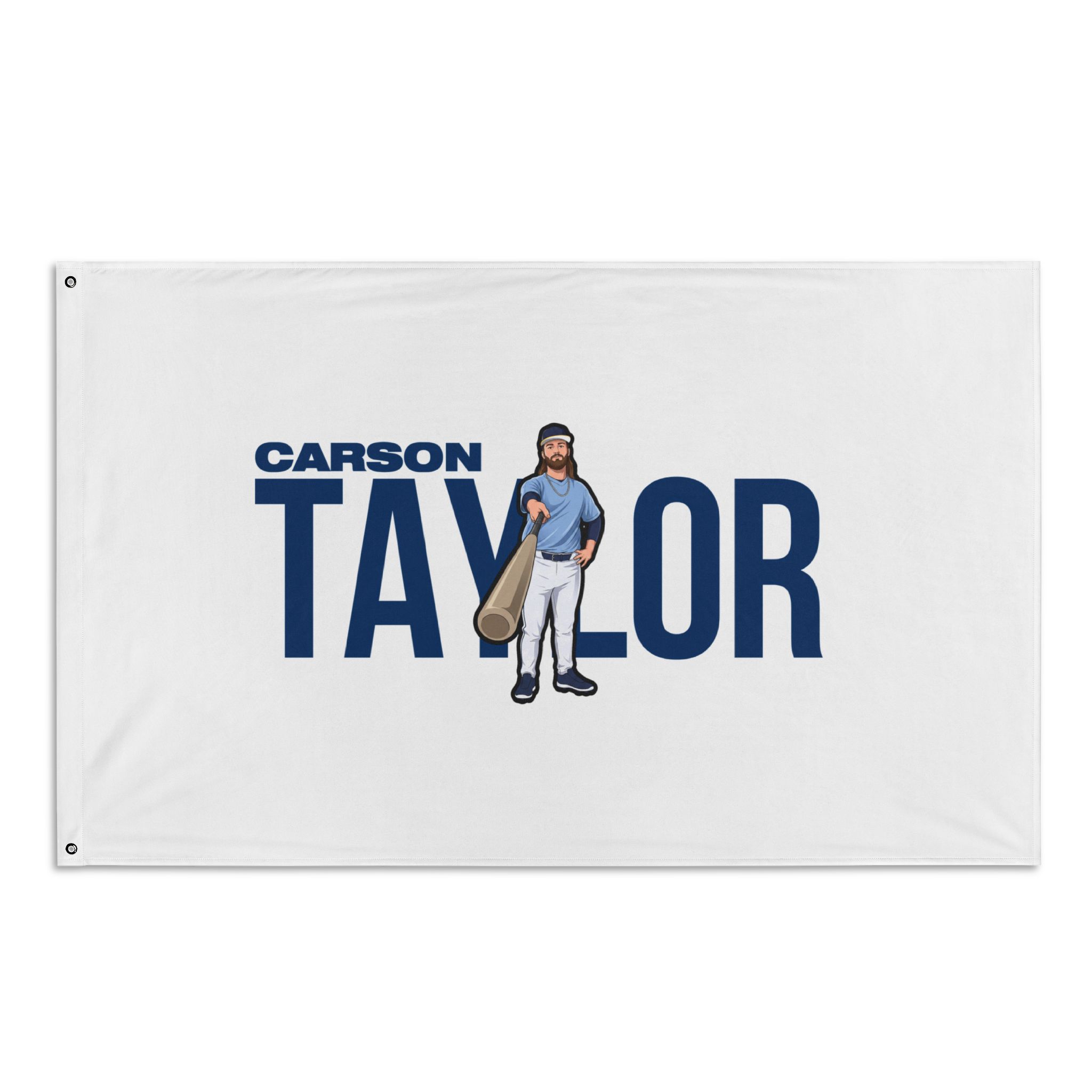 Flag (35 × 56 in) — character_player_name in Classic