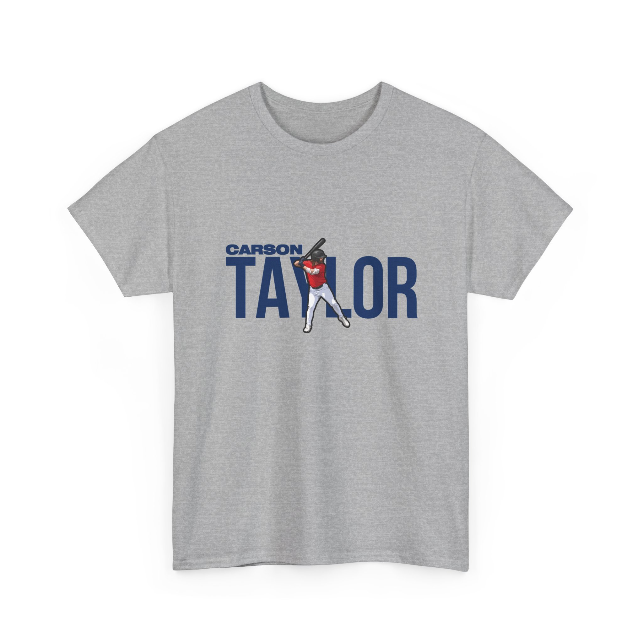 Tee — character_player_name in Grey