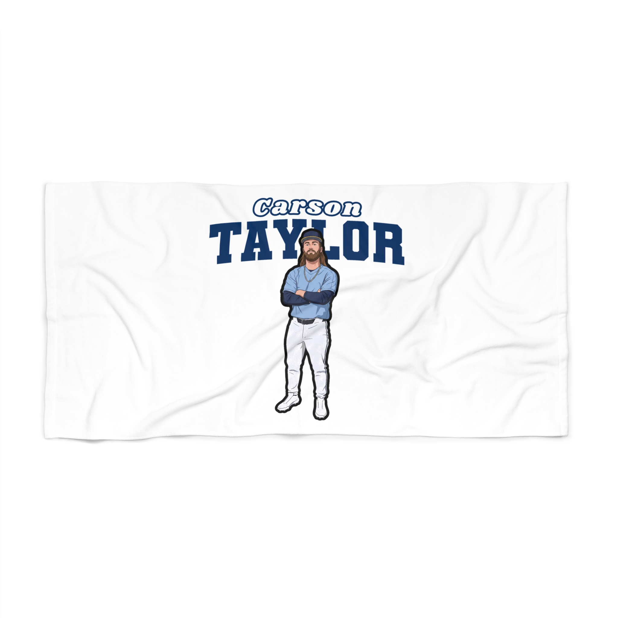 Beach Towel — character_name_arch in Classic