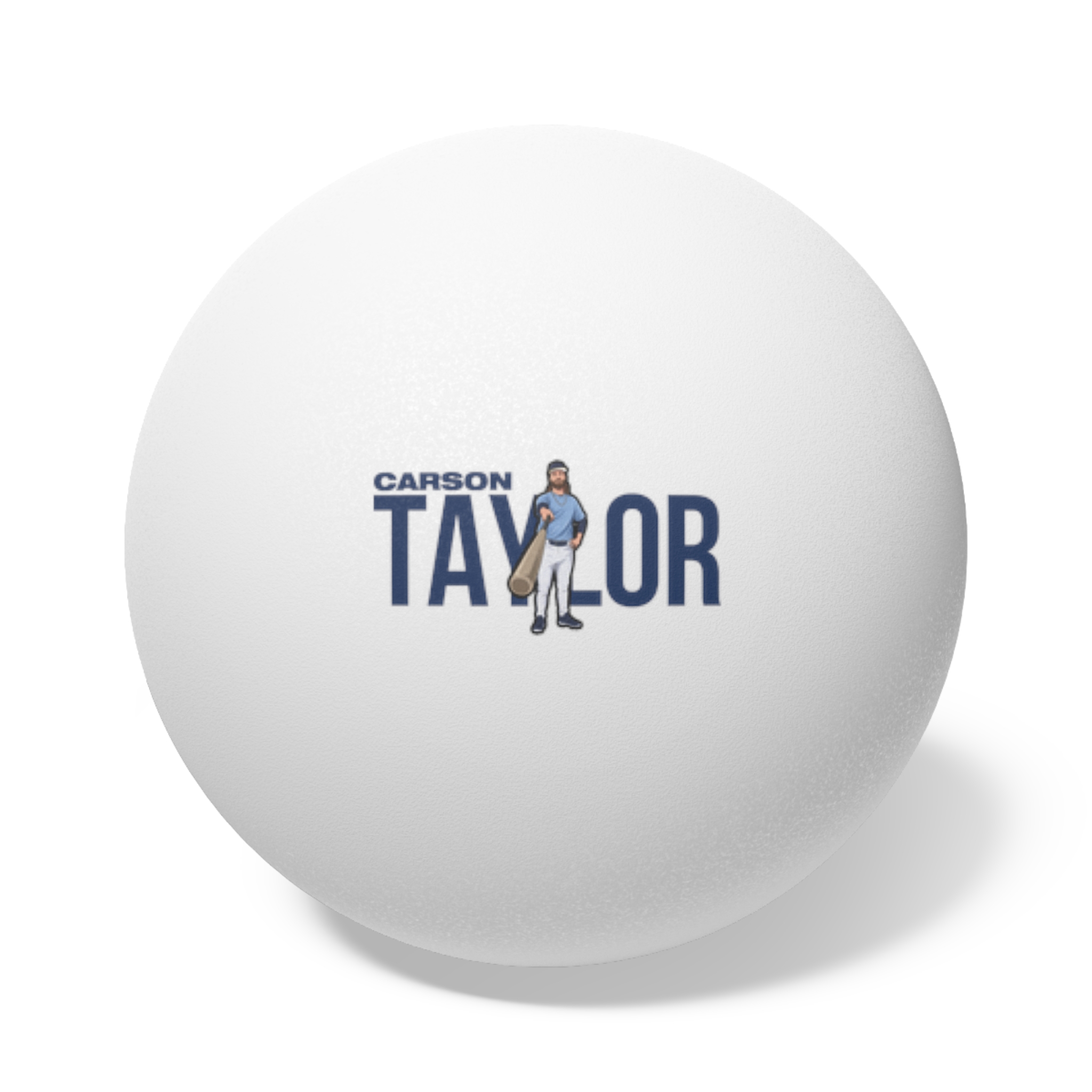 Ping Pong Balls, 6 pcs — character_player_name in White