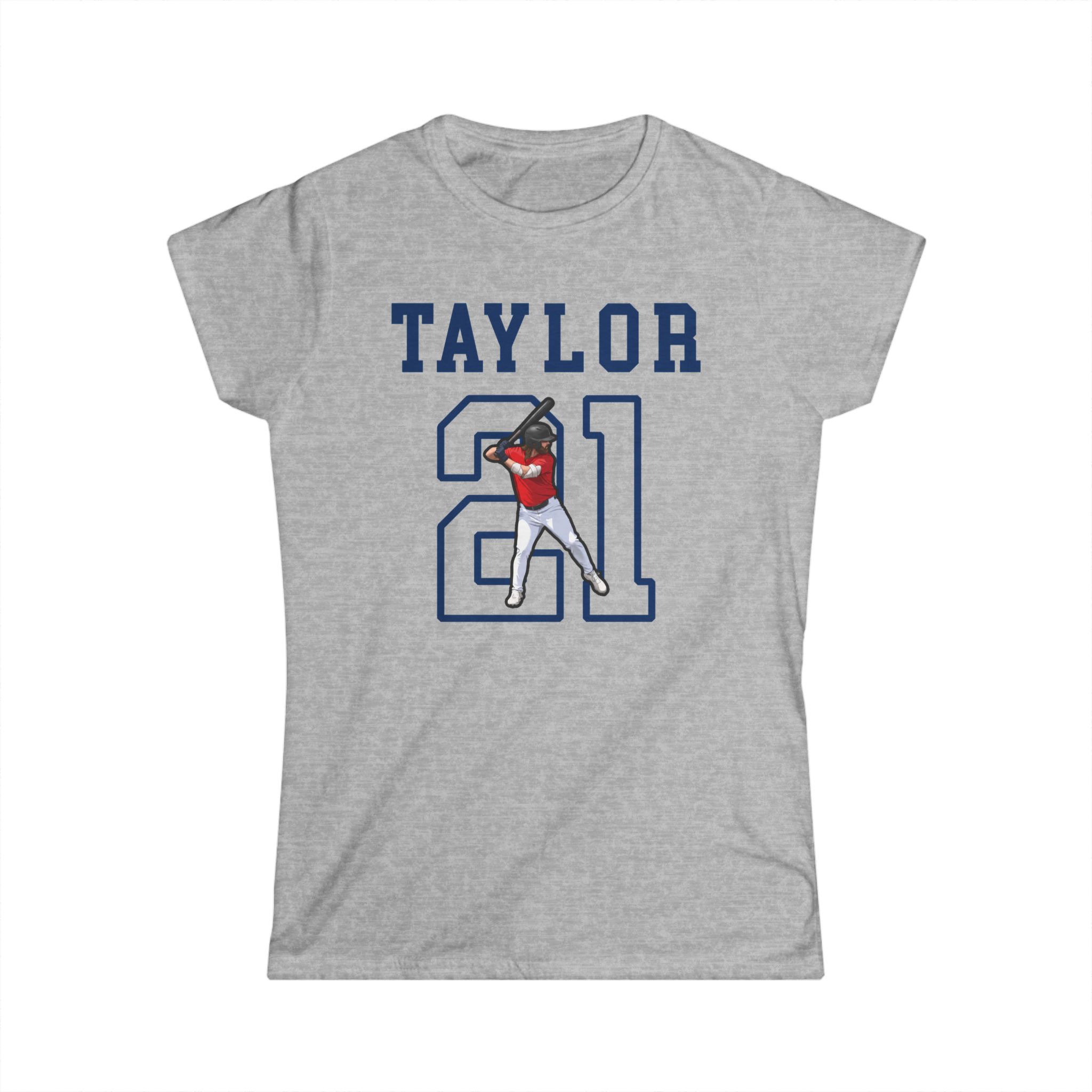 Women's Softstyle Tee — character_shirsey in Grey