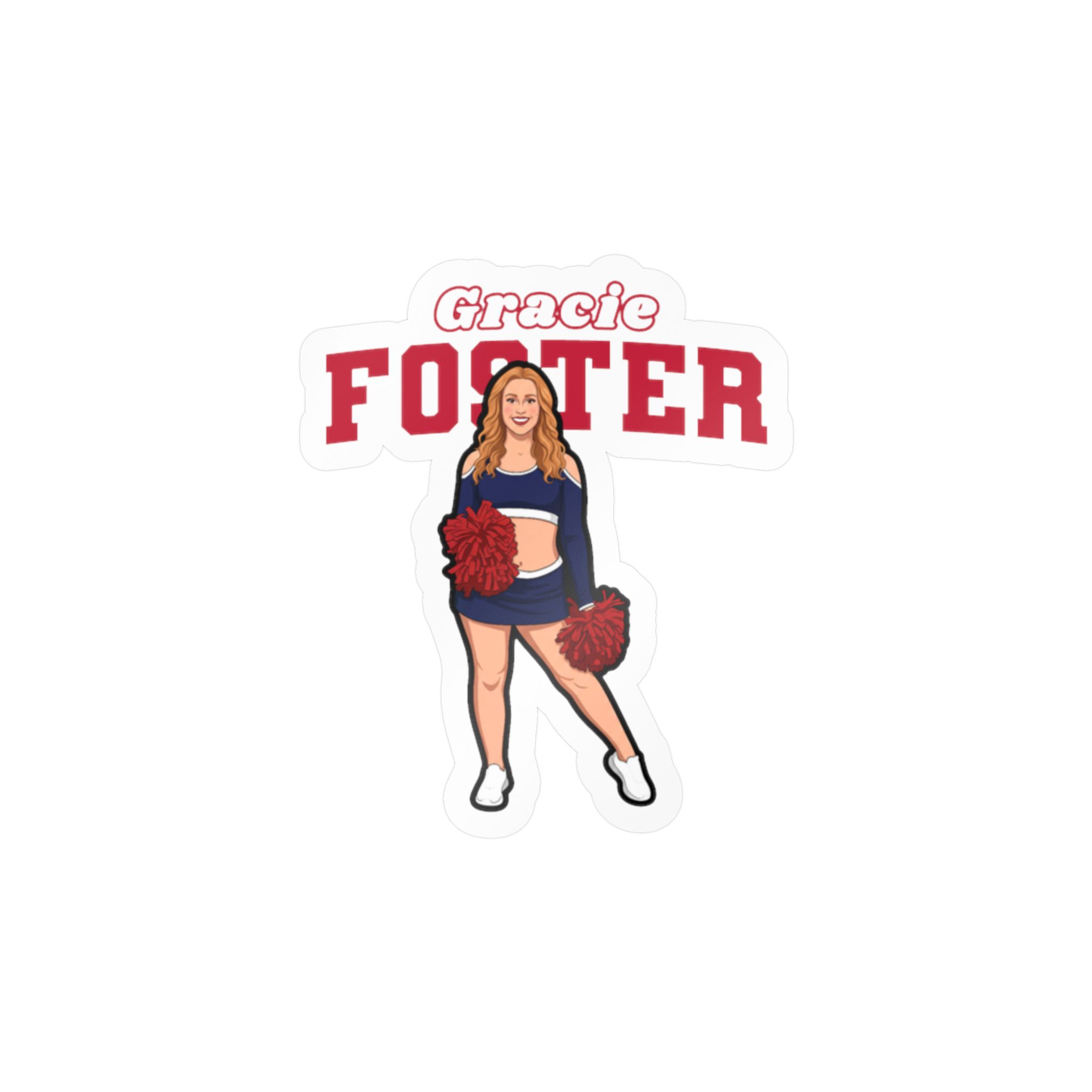 Vinyl Sticker — character_name_arch in Classic