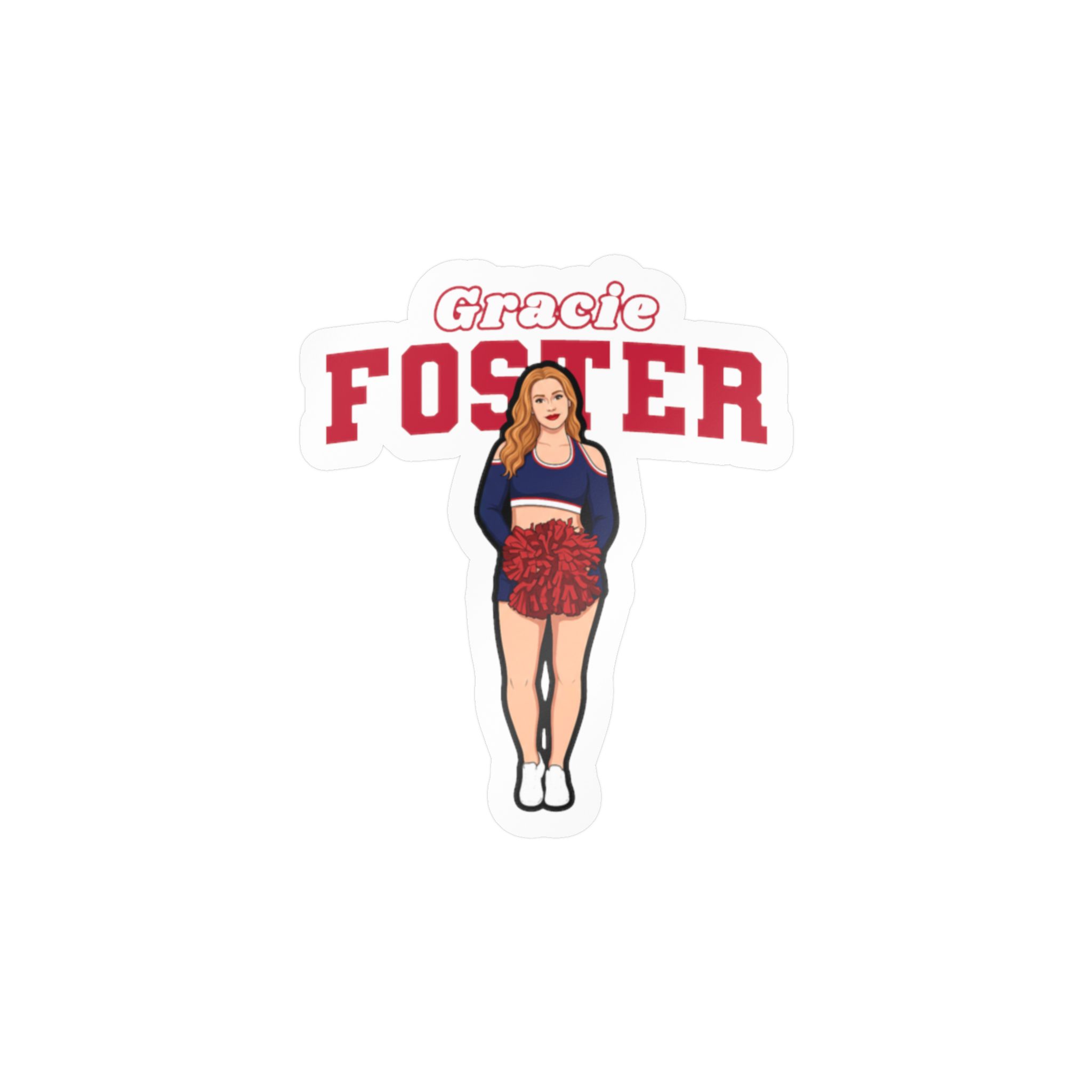 Vinyl Sticker — character_name_arch in Classic
