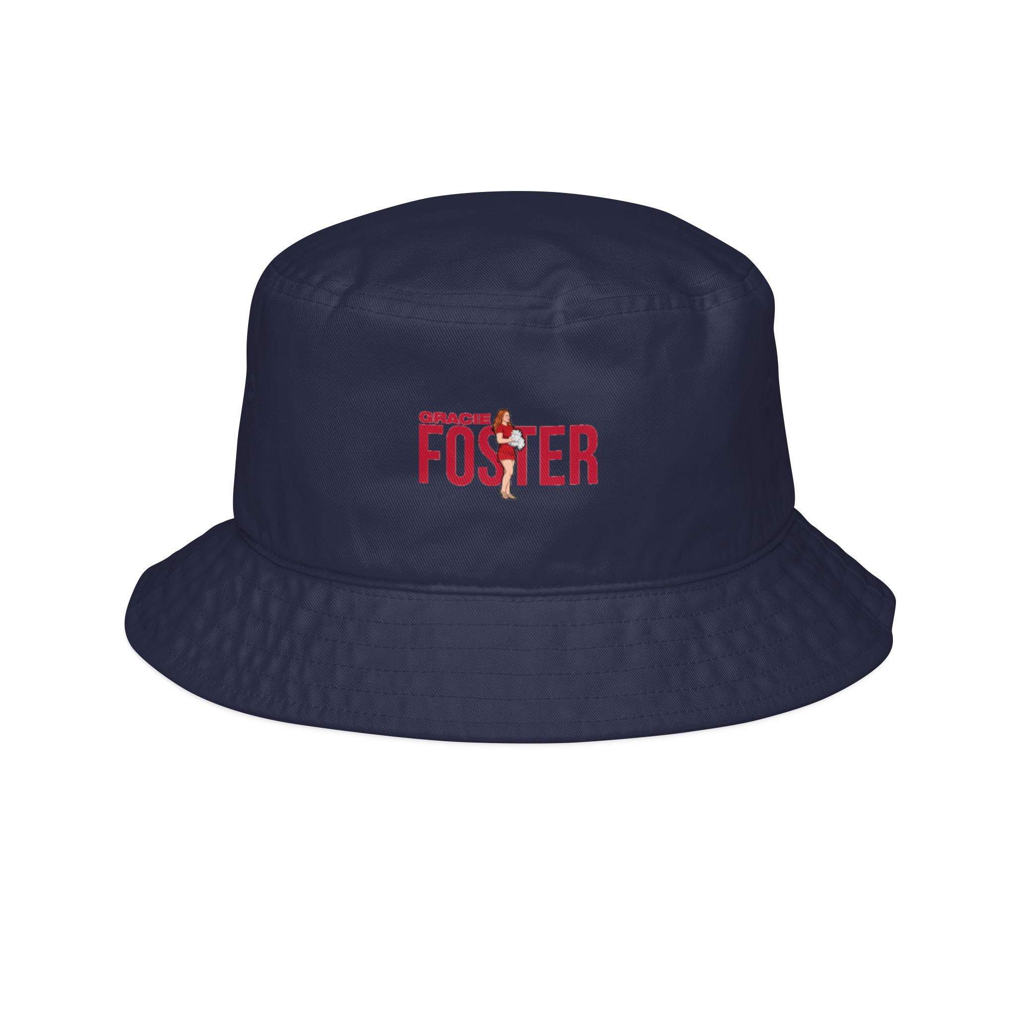 Bucket Hat — character_player_name in Navy
