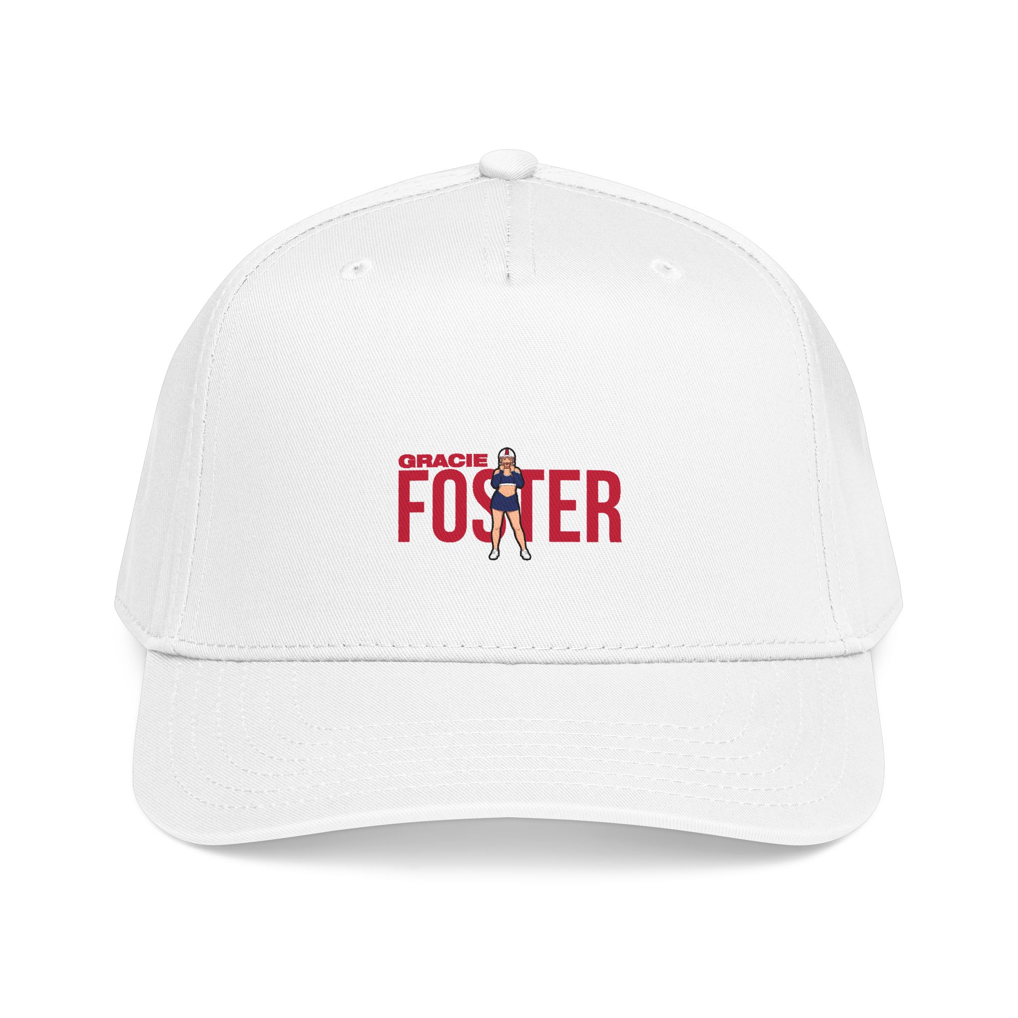Baseball Cap — character_player_name in White