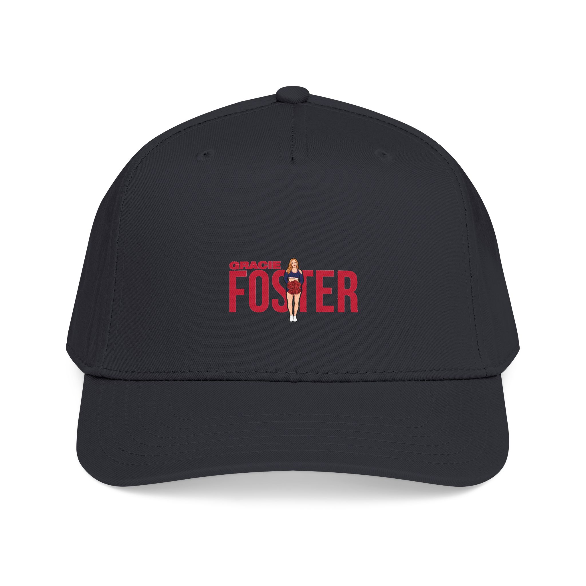 Baseball Cap — character_player_name in Black