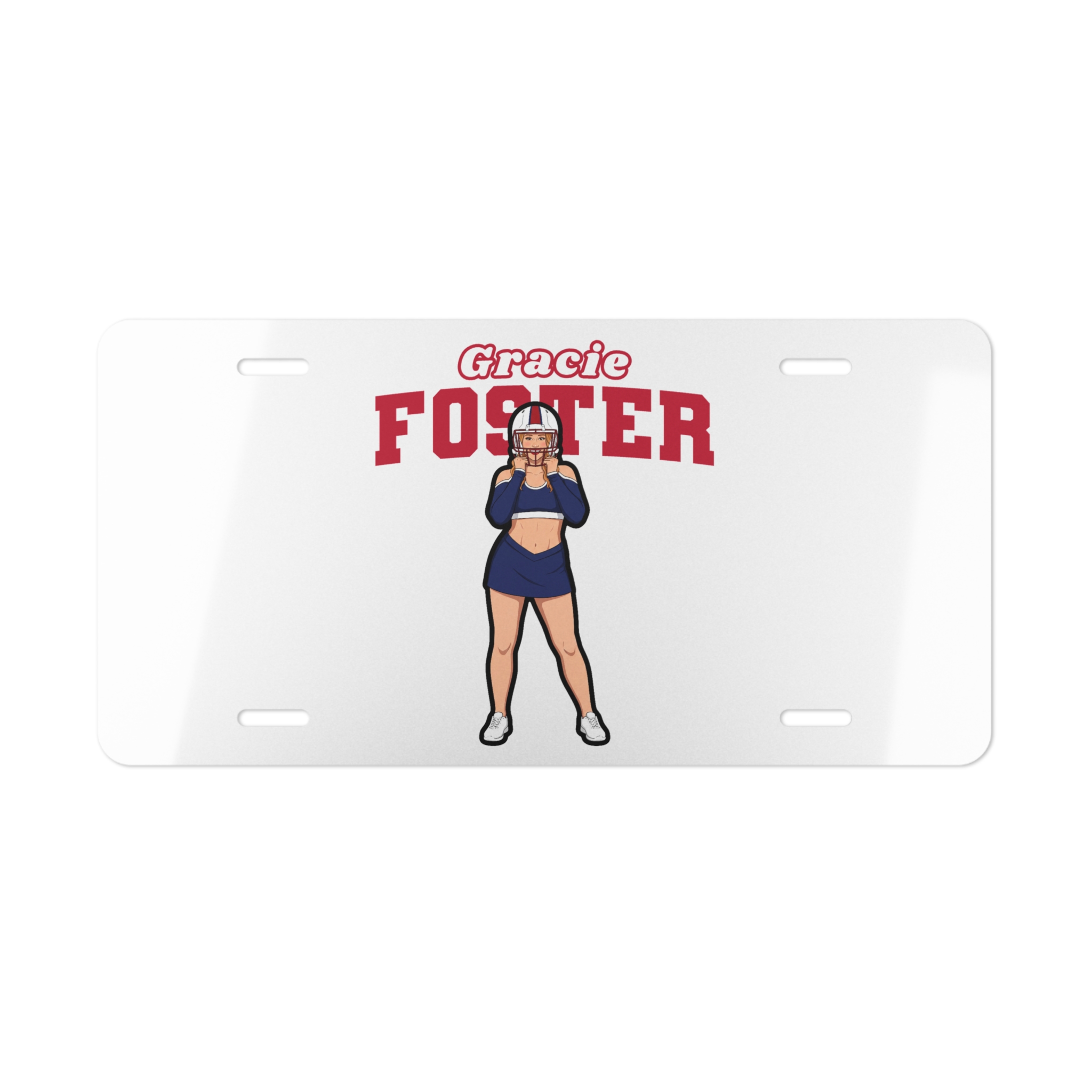 License Plate — character_name_arch in Classic