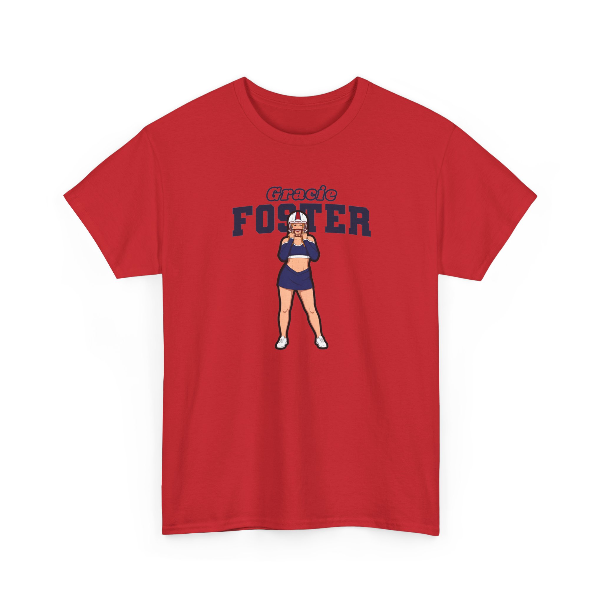 Tee — character_name_arch in Red
