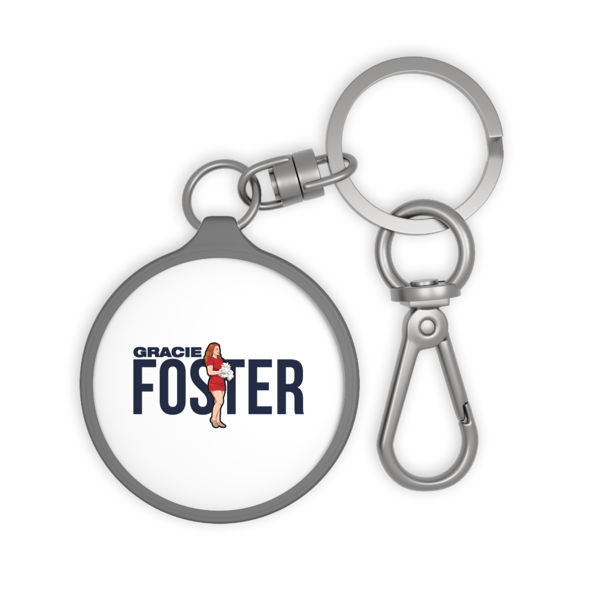 Keychain — character_player_name in Grey