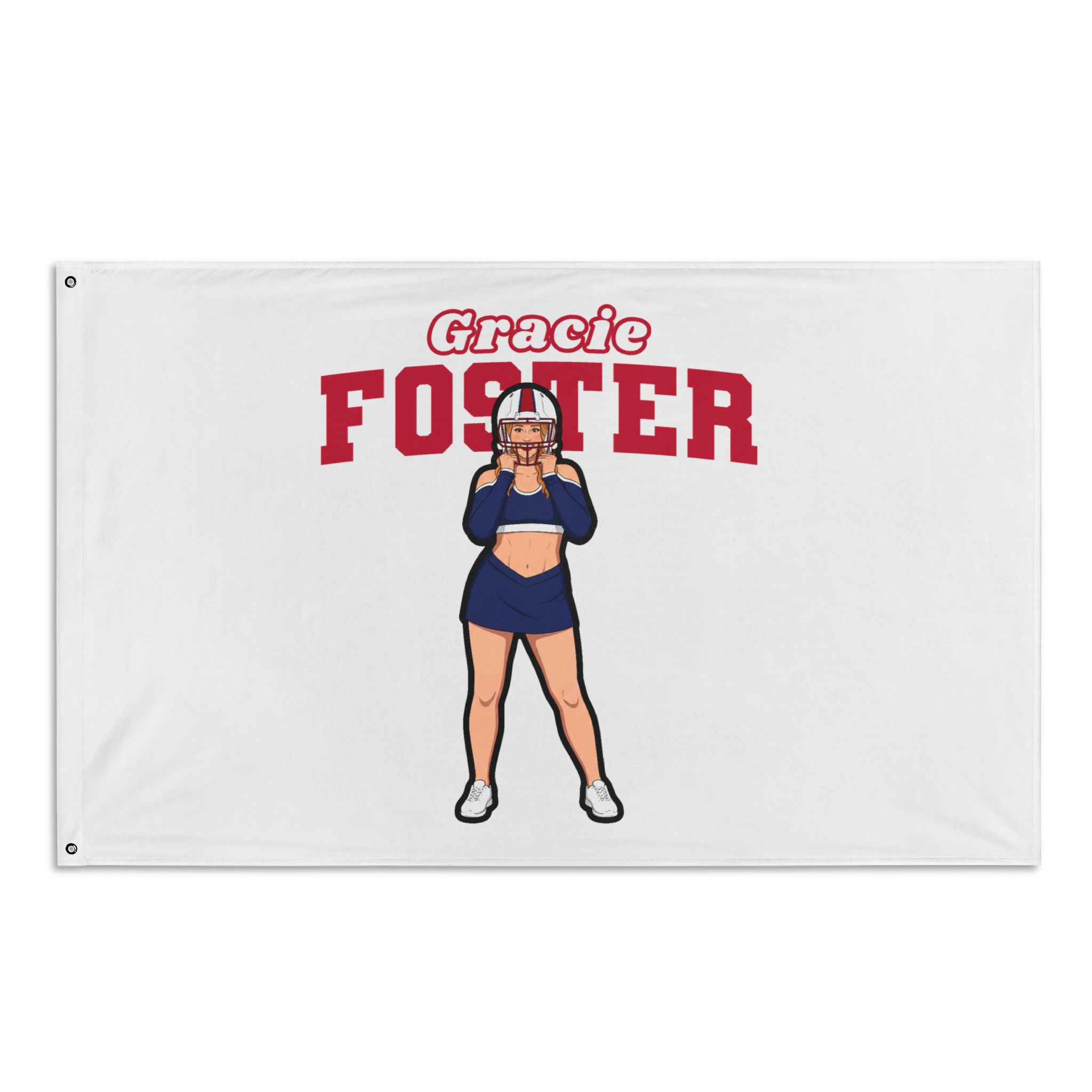 Flag (35 × 56 in) — character_name_arch in Classic