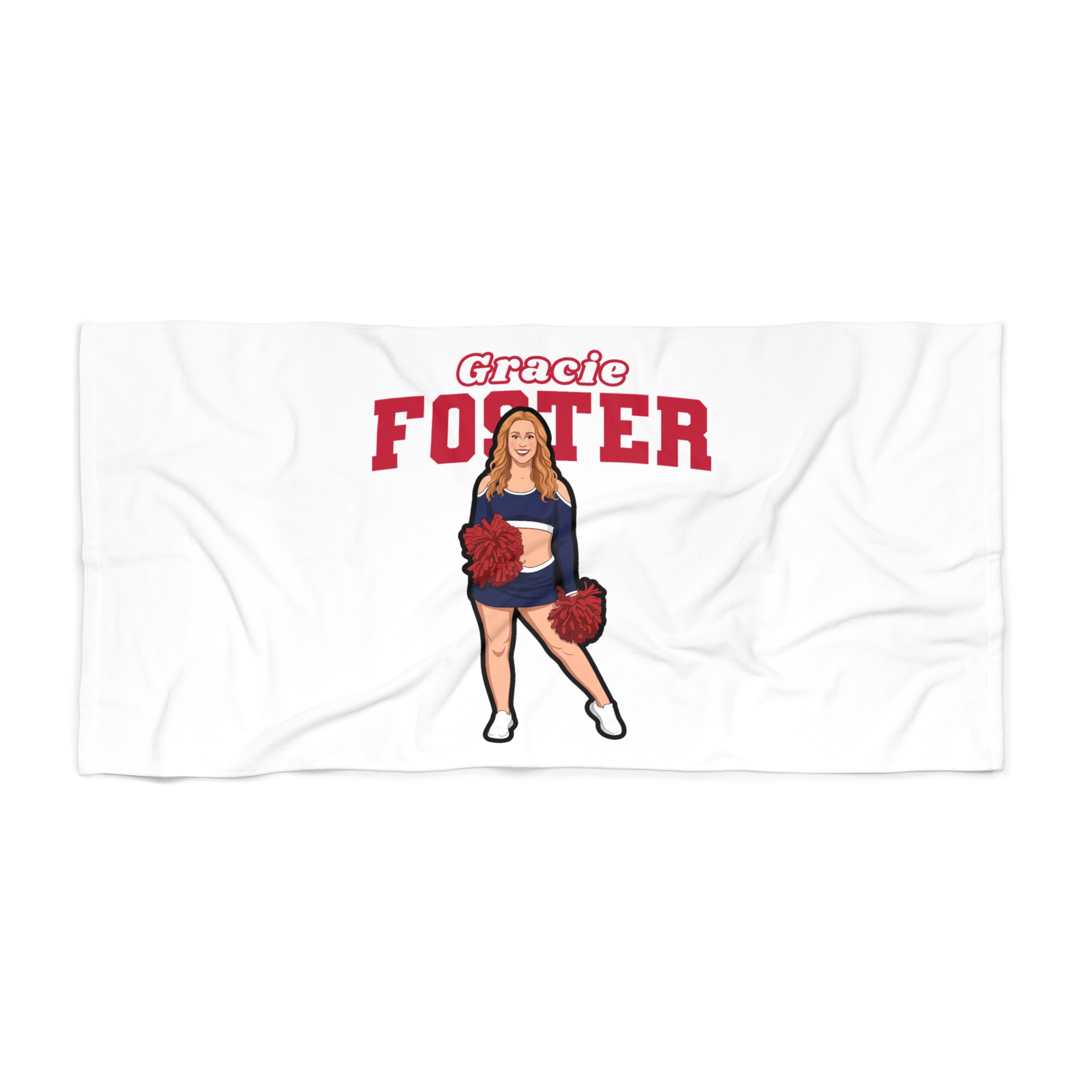 Beach Towel — character_name_arch in Classic