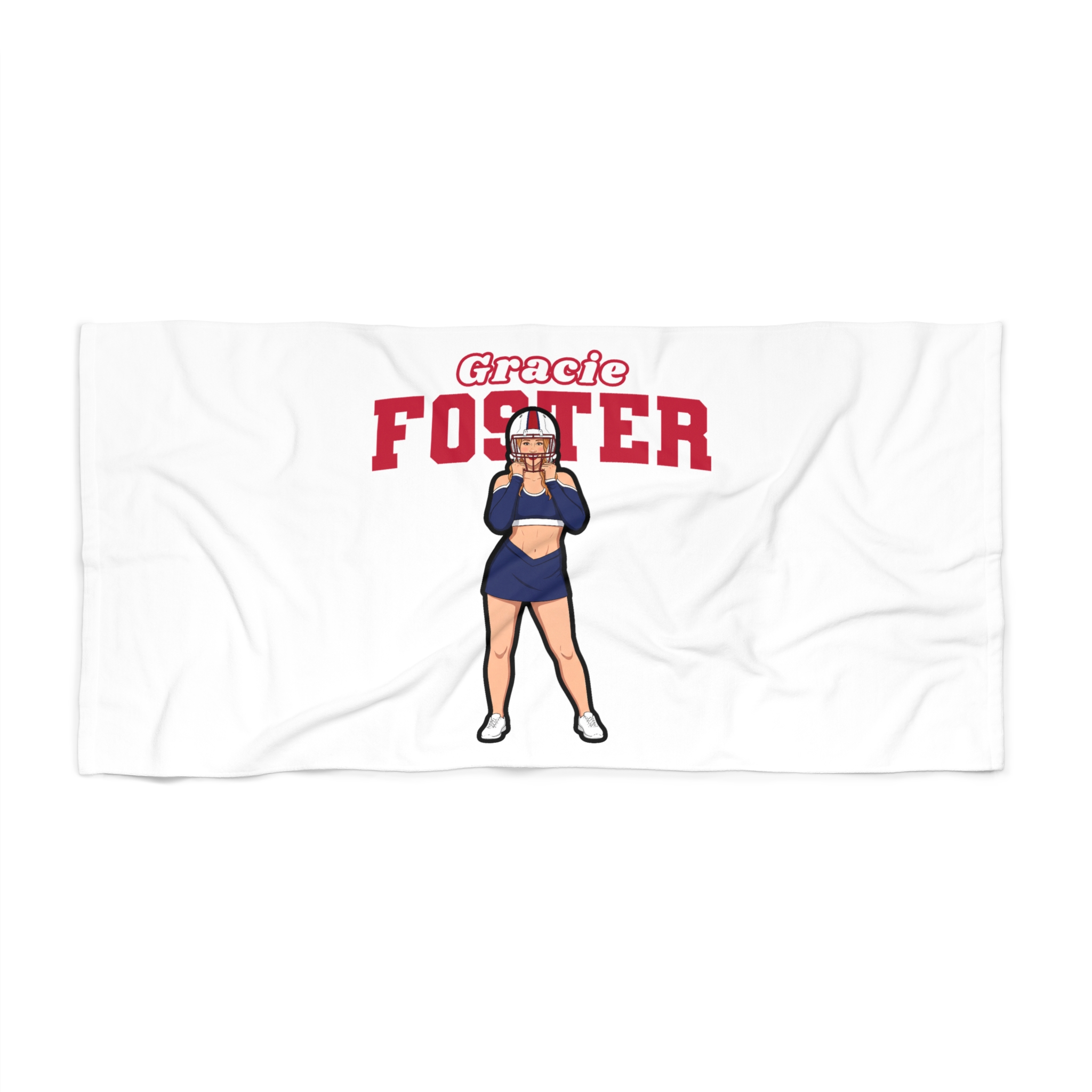 Beach Towel — character_name_arch in Classic