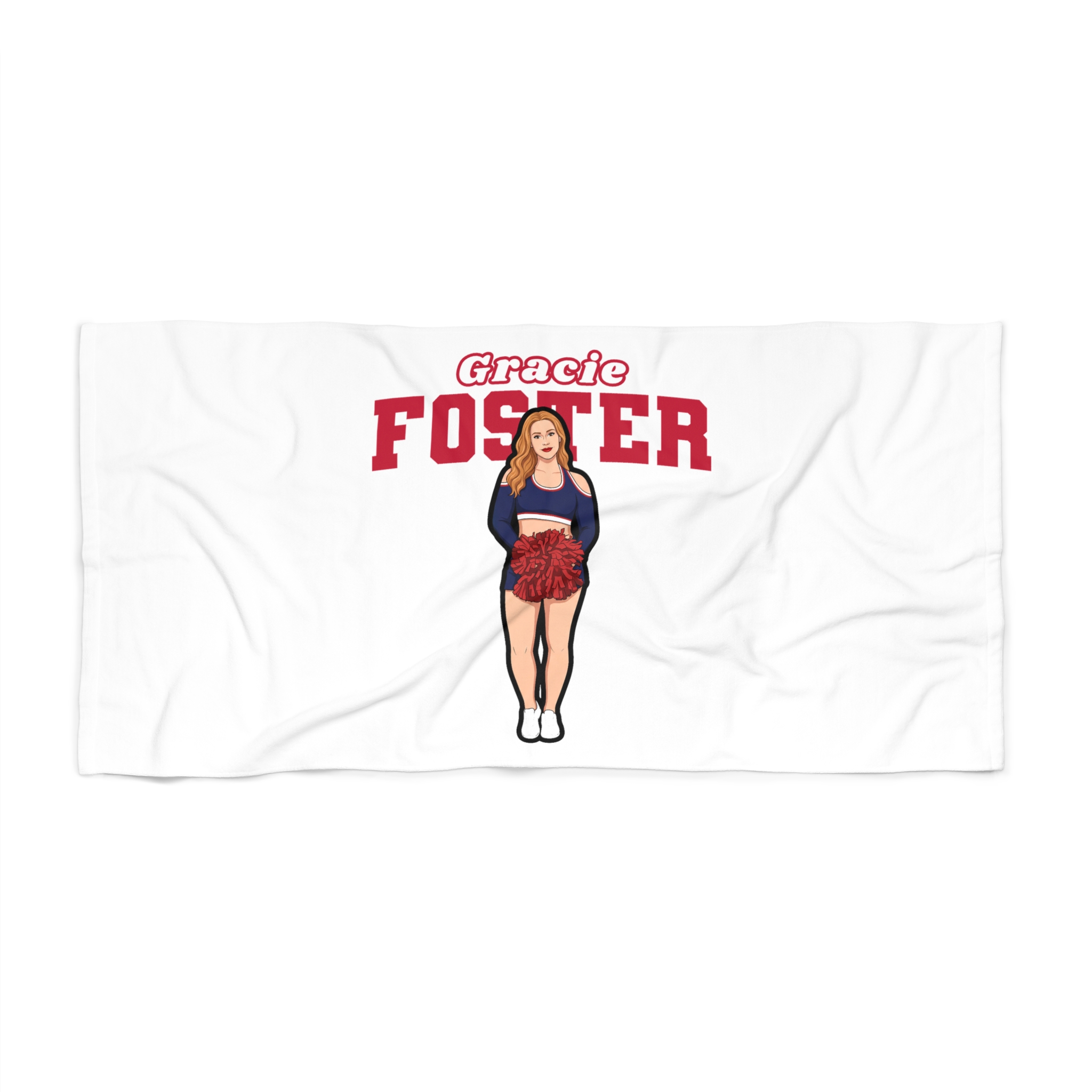 Beach Towel — character_name_arch in Classic