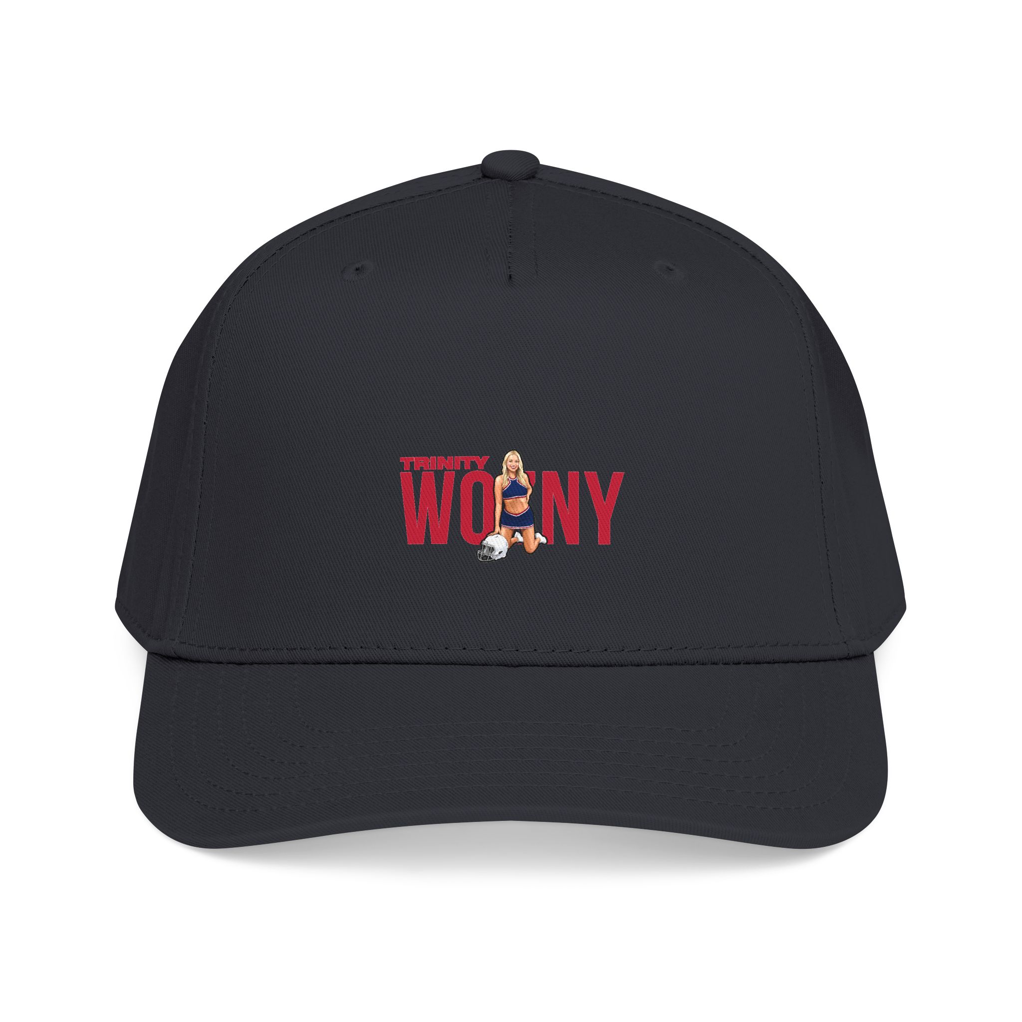 Baseball Cap — character_player_name in Black