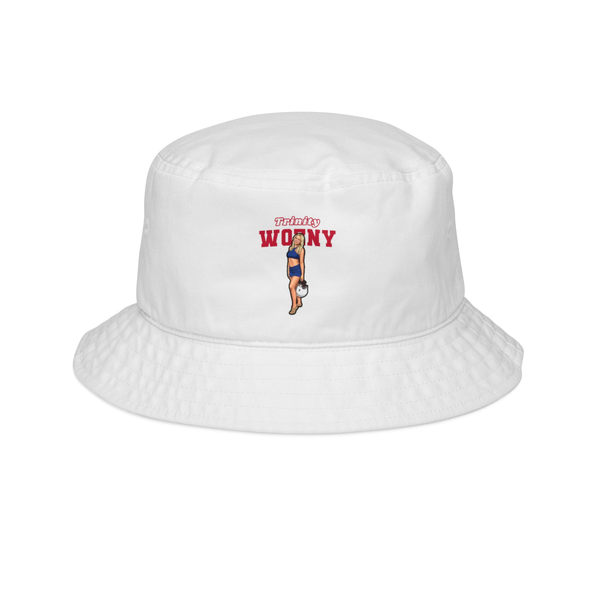 Bucket Hat — character_name_arch in White