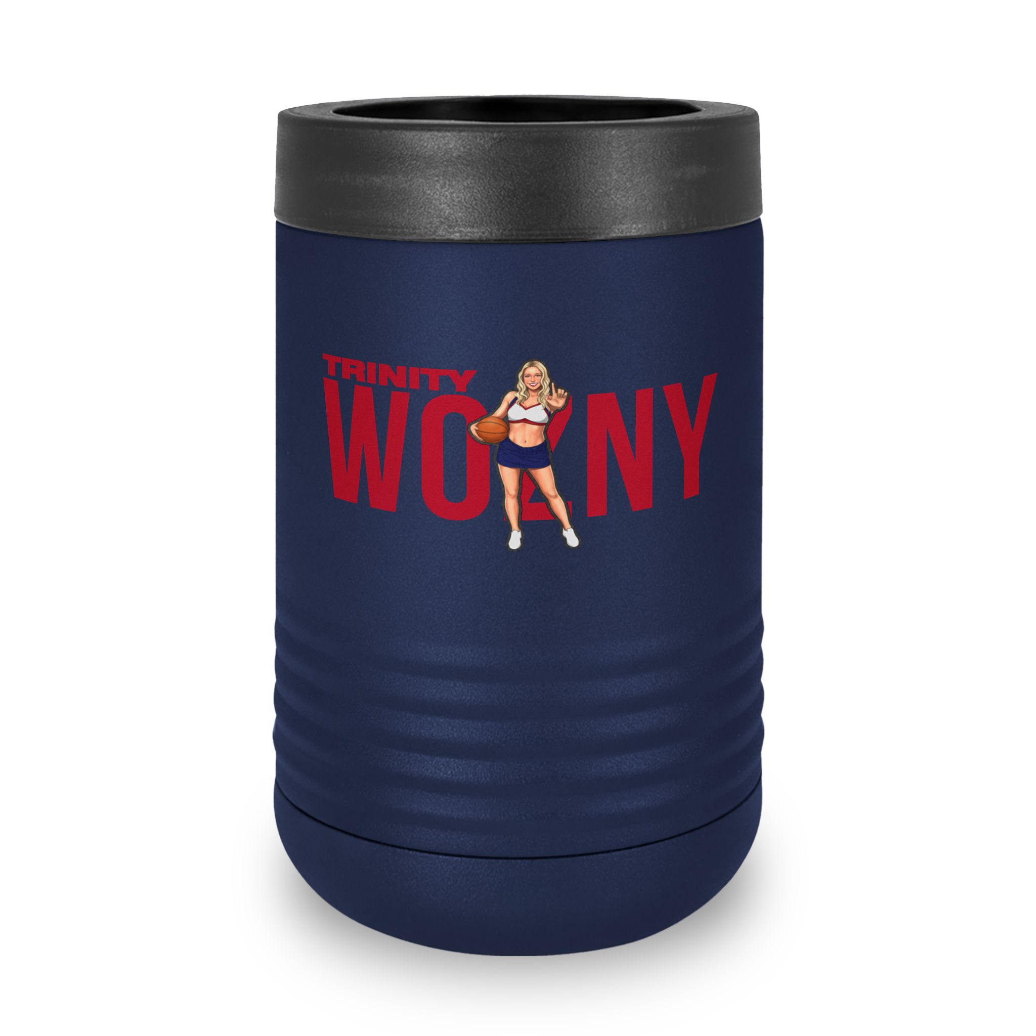 Stainless Can Cooler — character_player_name in Navy