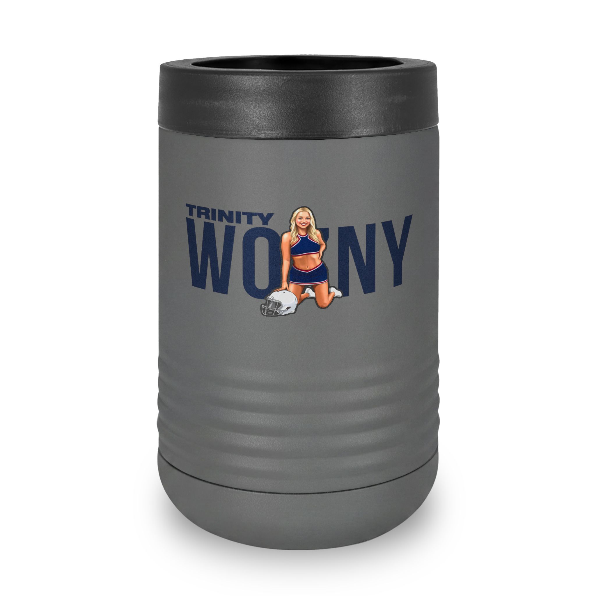 Stainless Can Cooler — character_player_name in Grey