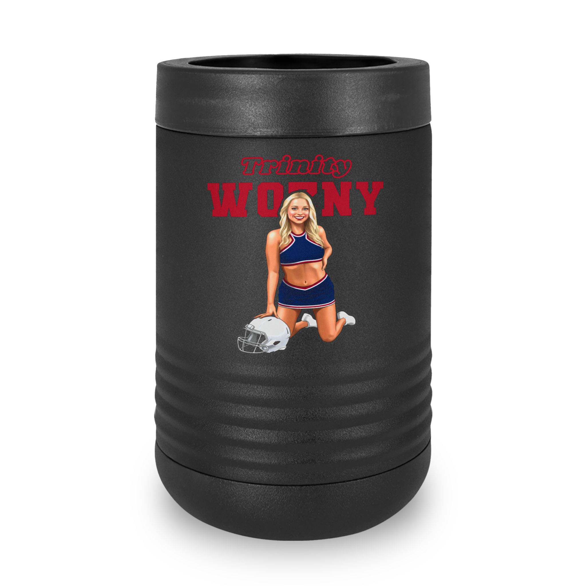 Stainless Can Cooler — character_name_arch in Black