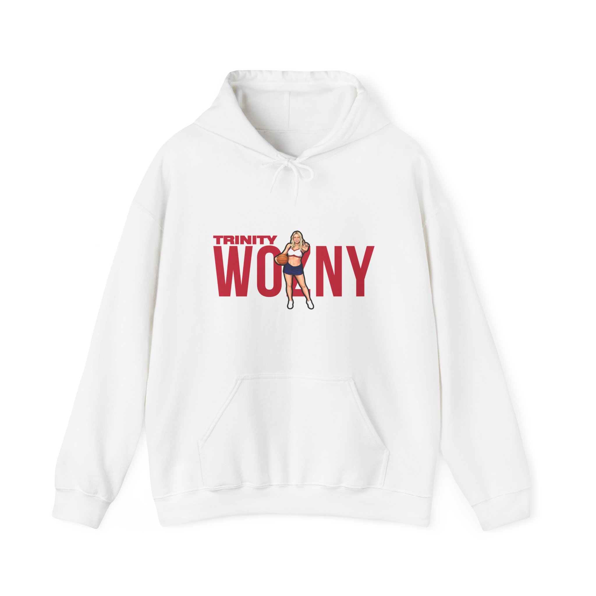 Hoodie — character_player_name in White