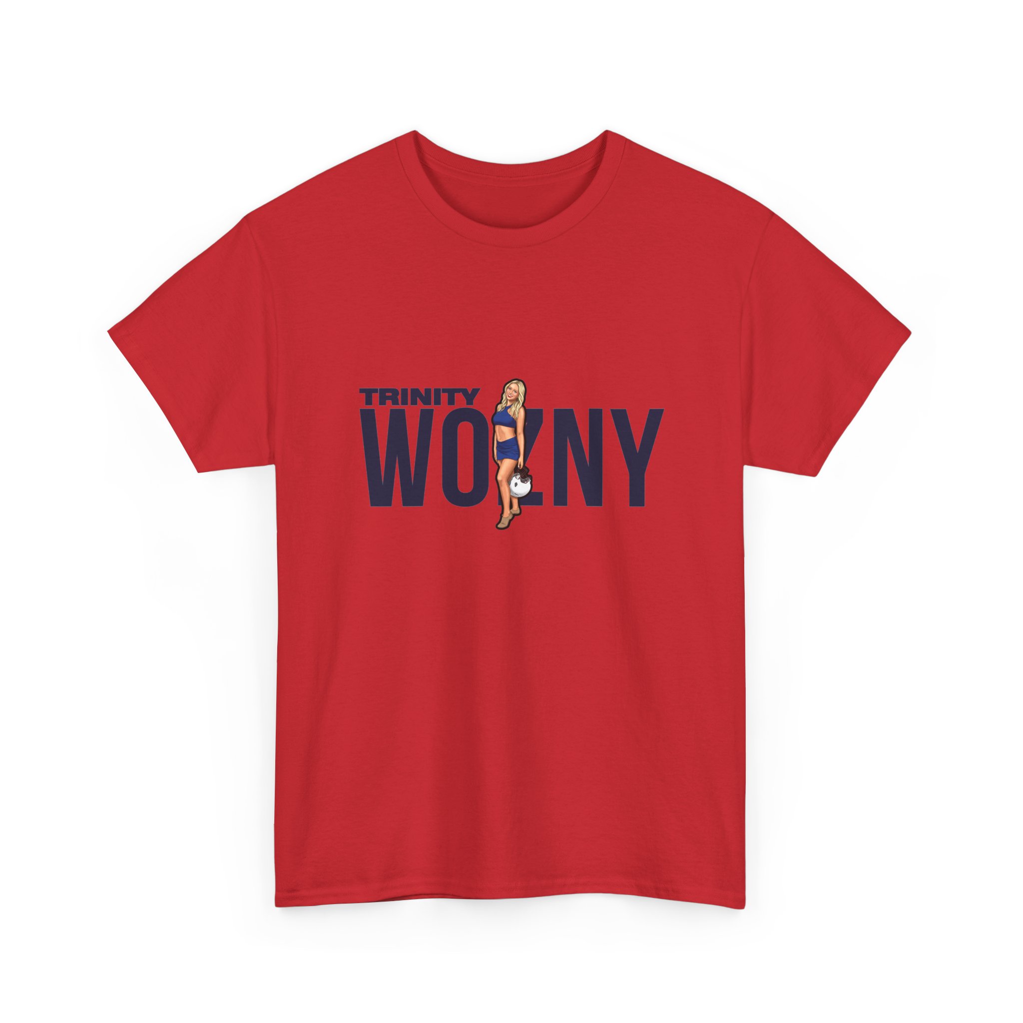 Tee — character_player_name in Red