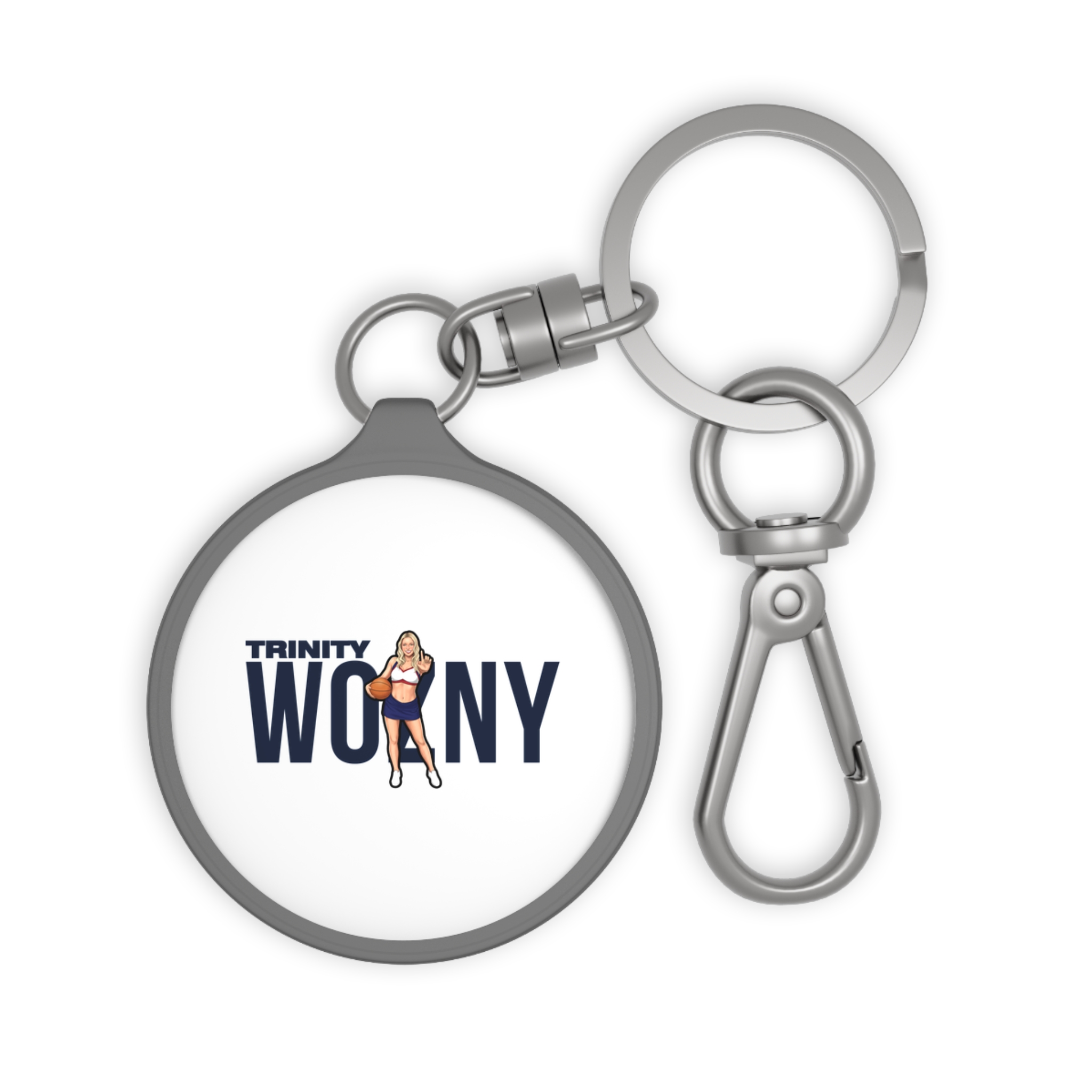 Keychain — character_player_name in Grey