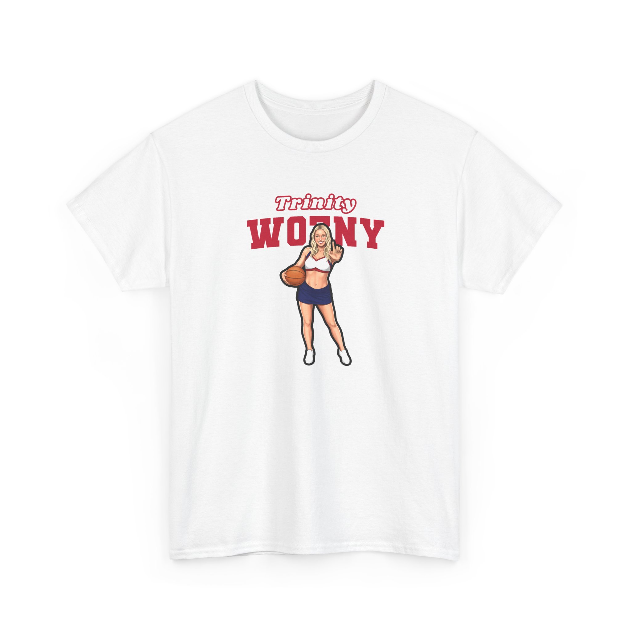Tee — character_name_arch in White