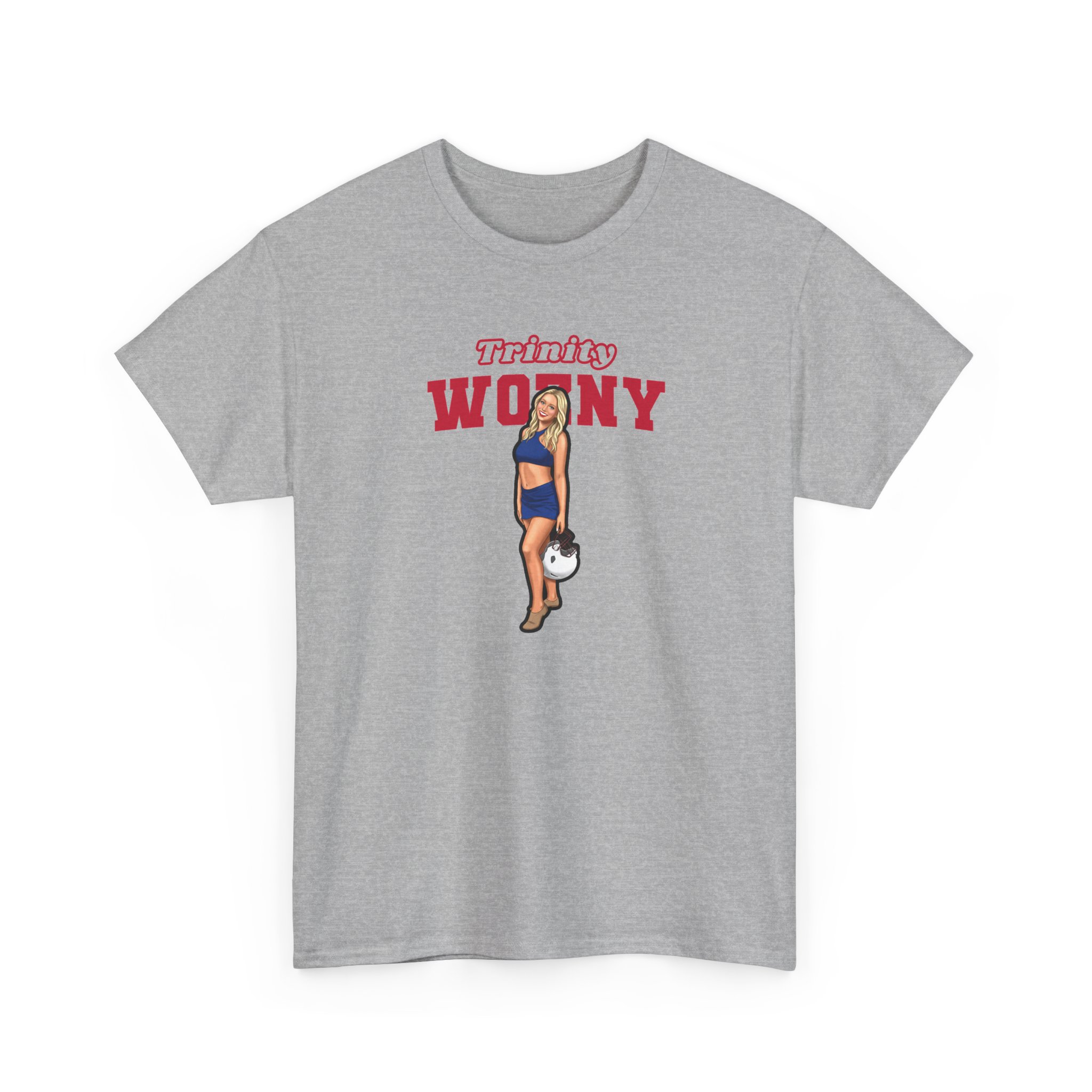 Tee — character_name_arch in Grey