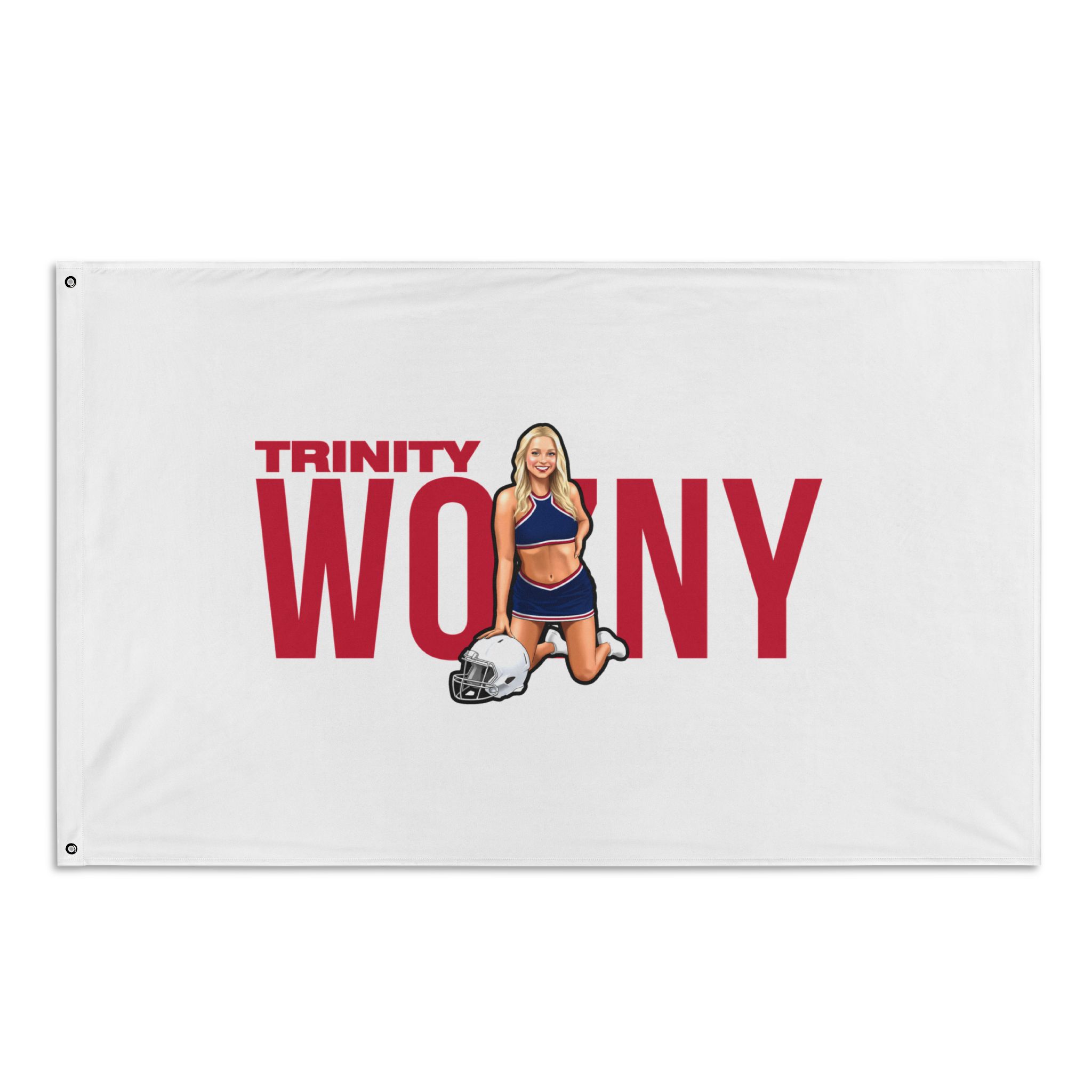 Flag (35 × 56 in) — character_player_name in Classic