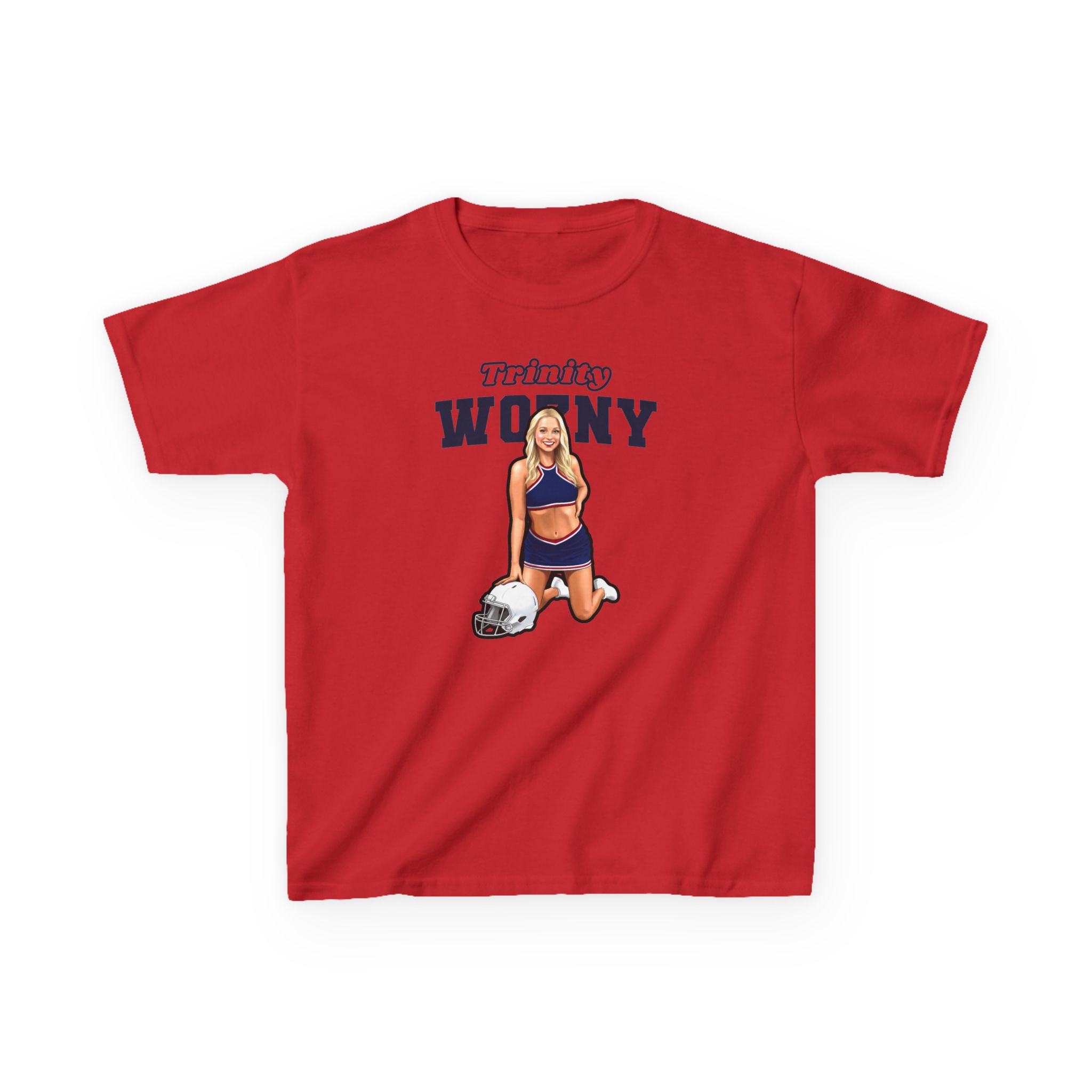 Youth Tee — character_name_arch in Red