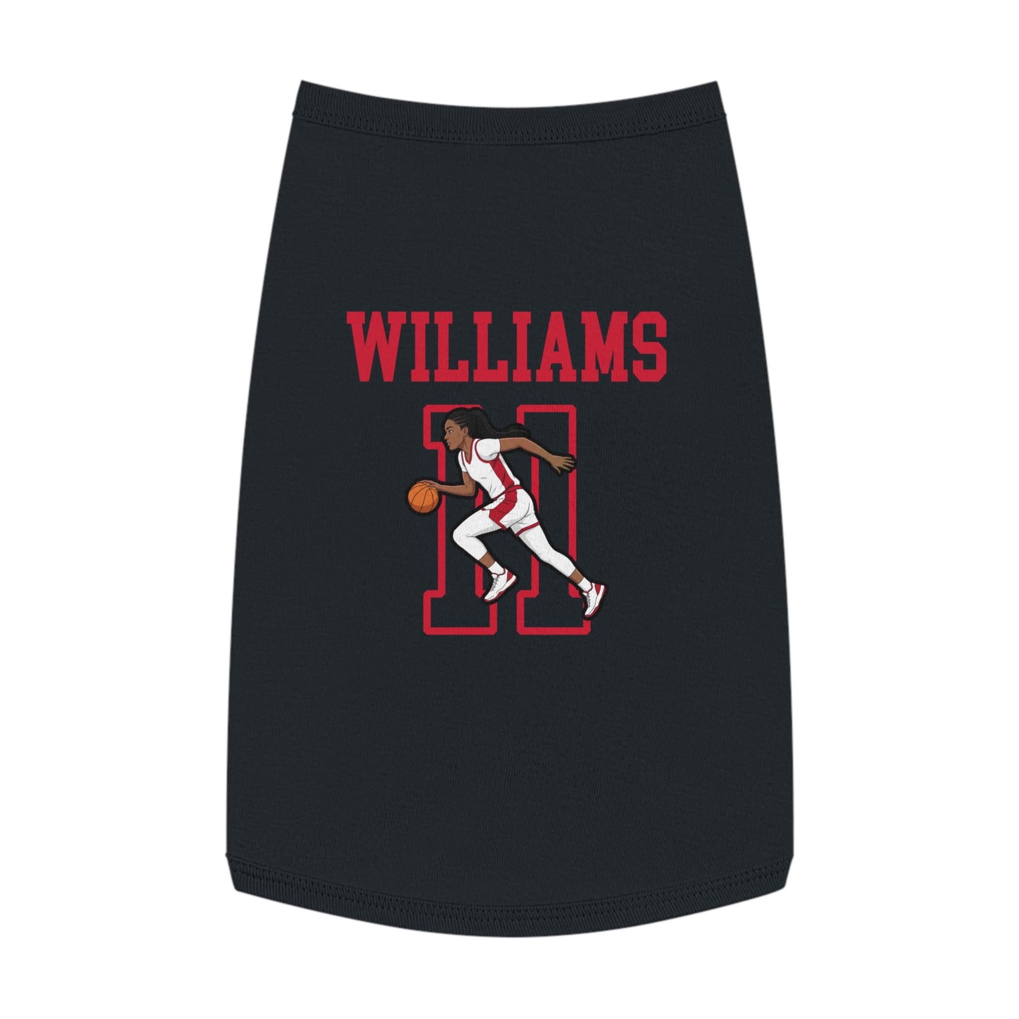 Pet Tank Top — character_shirsey in Black