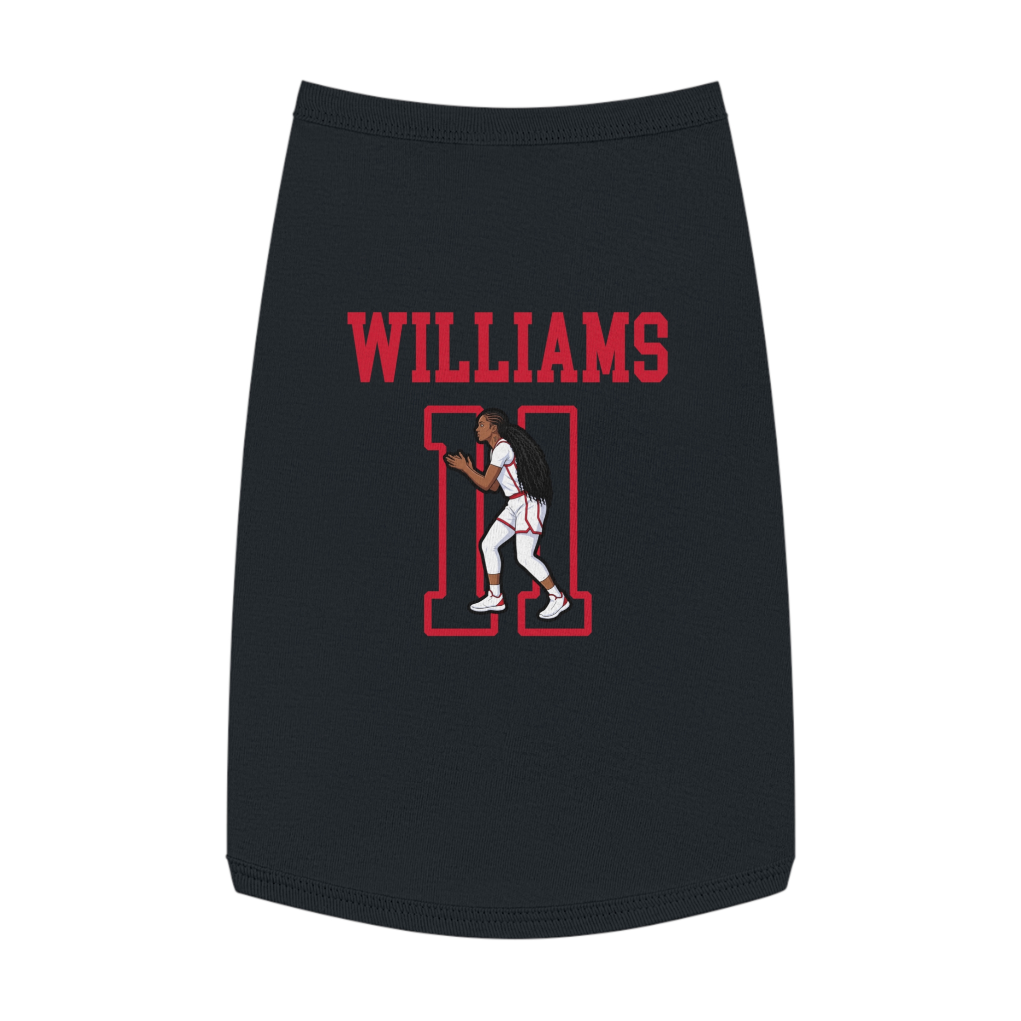 Pet Tank Top — character_shirsey in Black