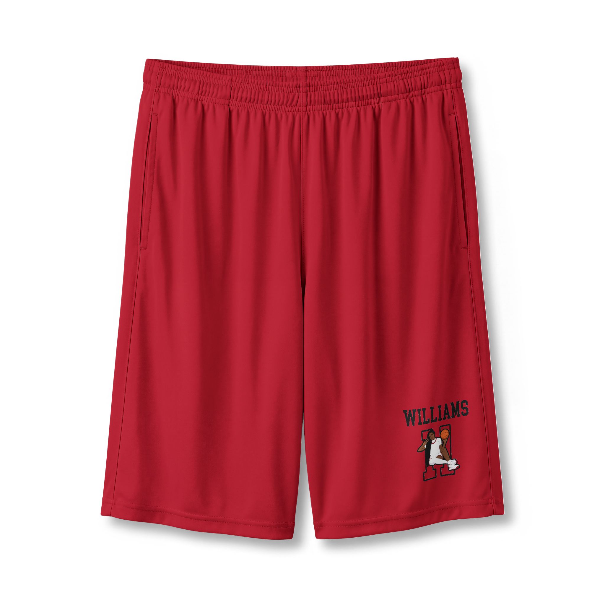 Shorts — character_shirsey in Red