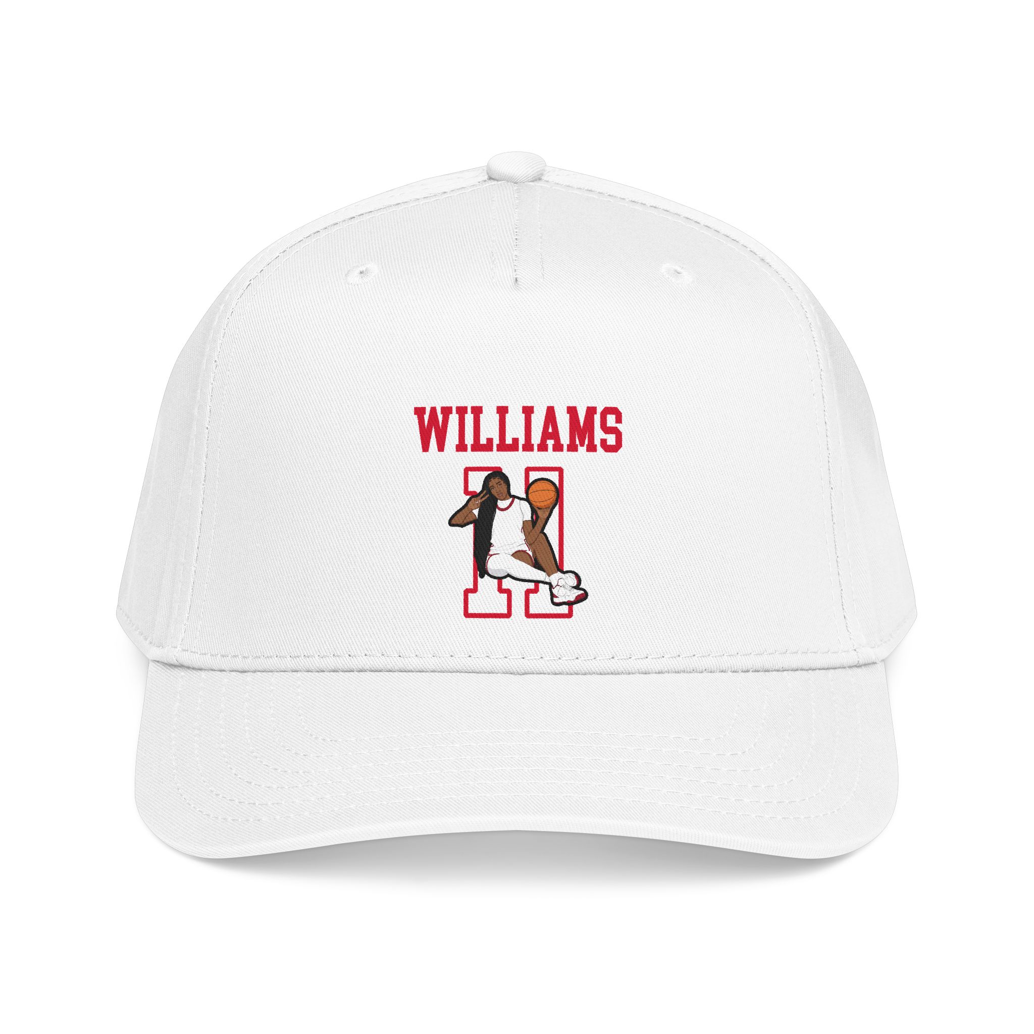 Baseball Cap — character_shirsey in White