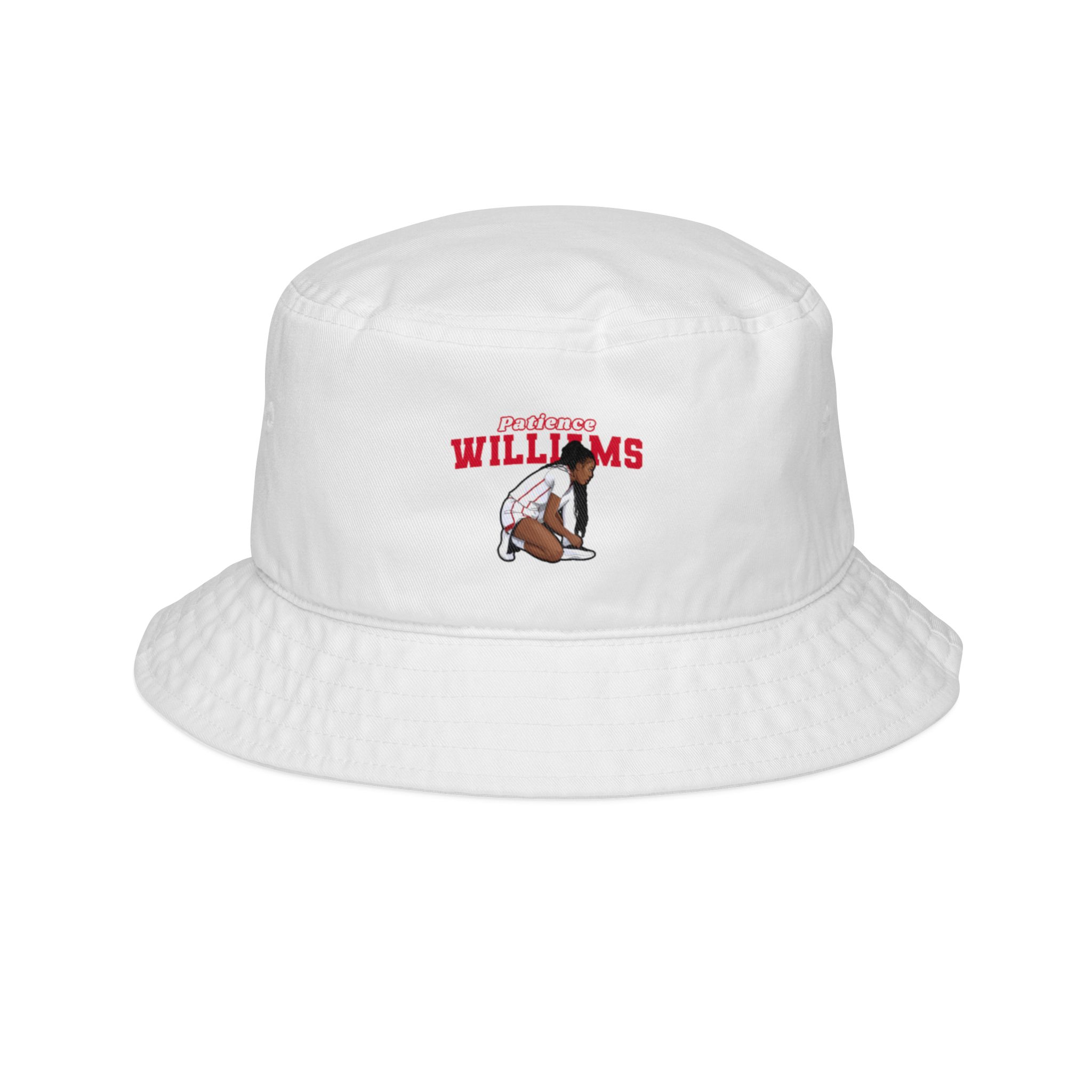 Bucket Hat — character_name_arch in White