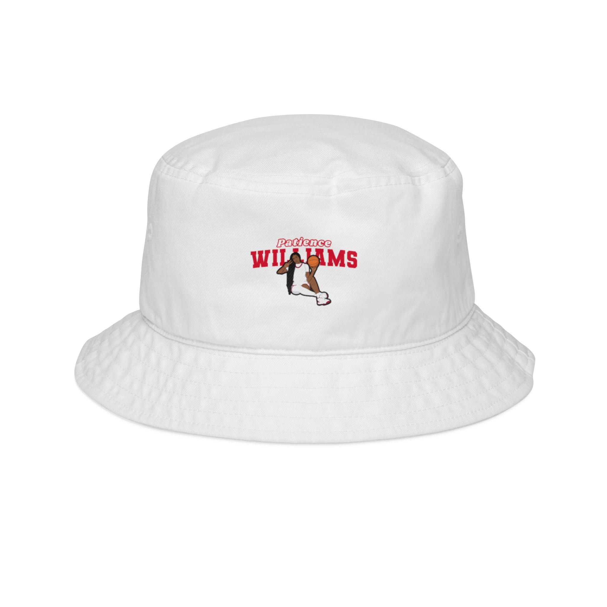 Bucket Hat — character_name_arch in White