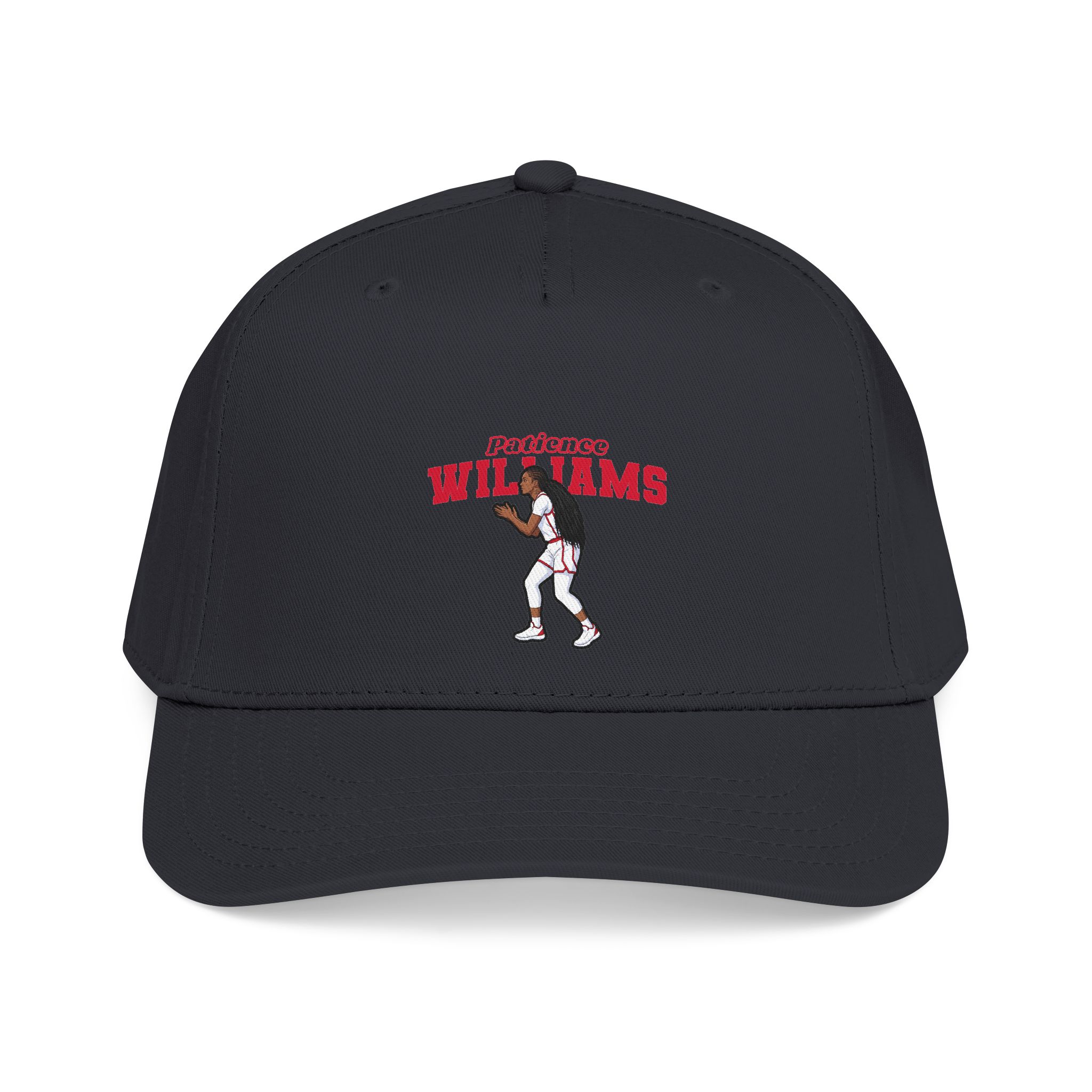 Baseball Cap — character_name_arch in Black