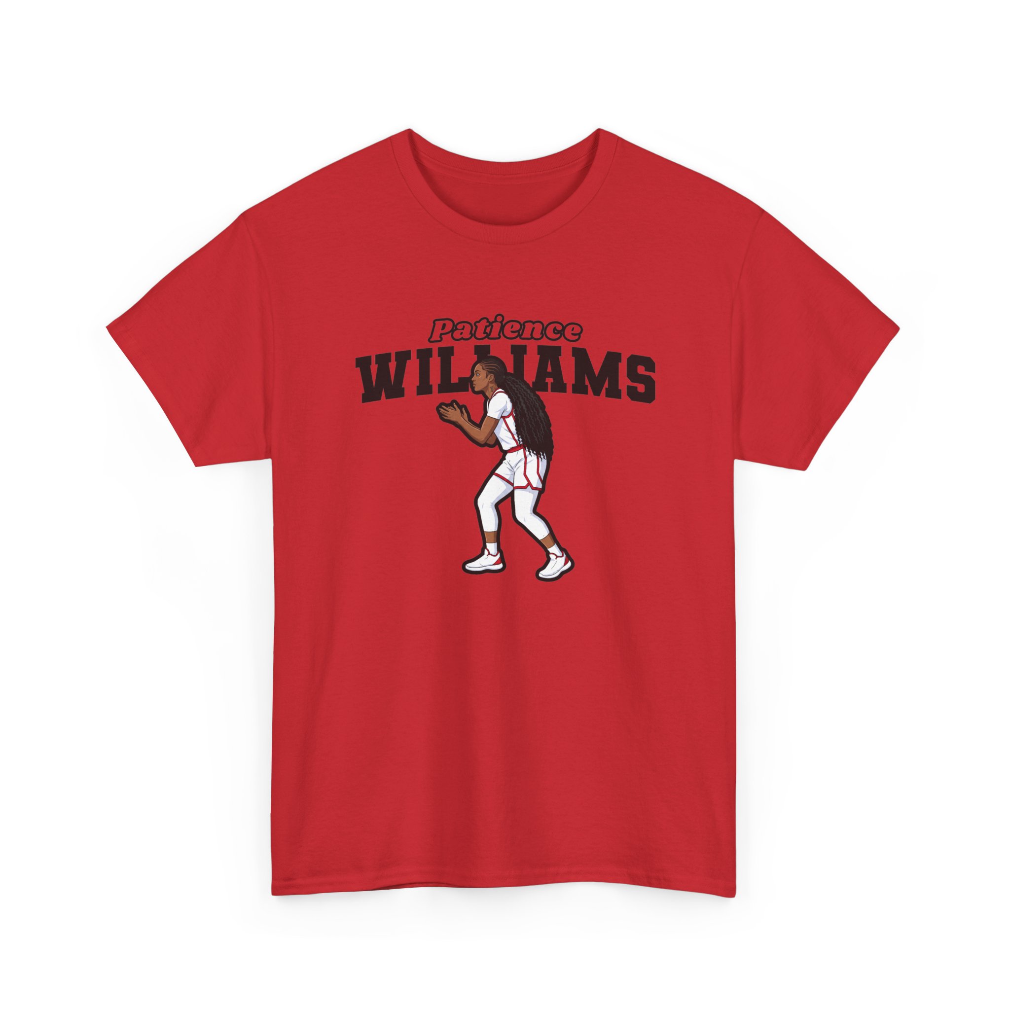 Tee — character_name_arch in Red