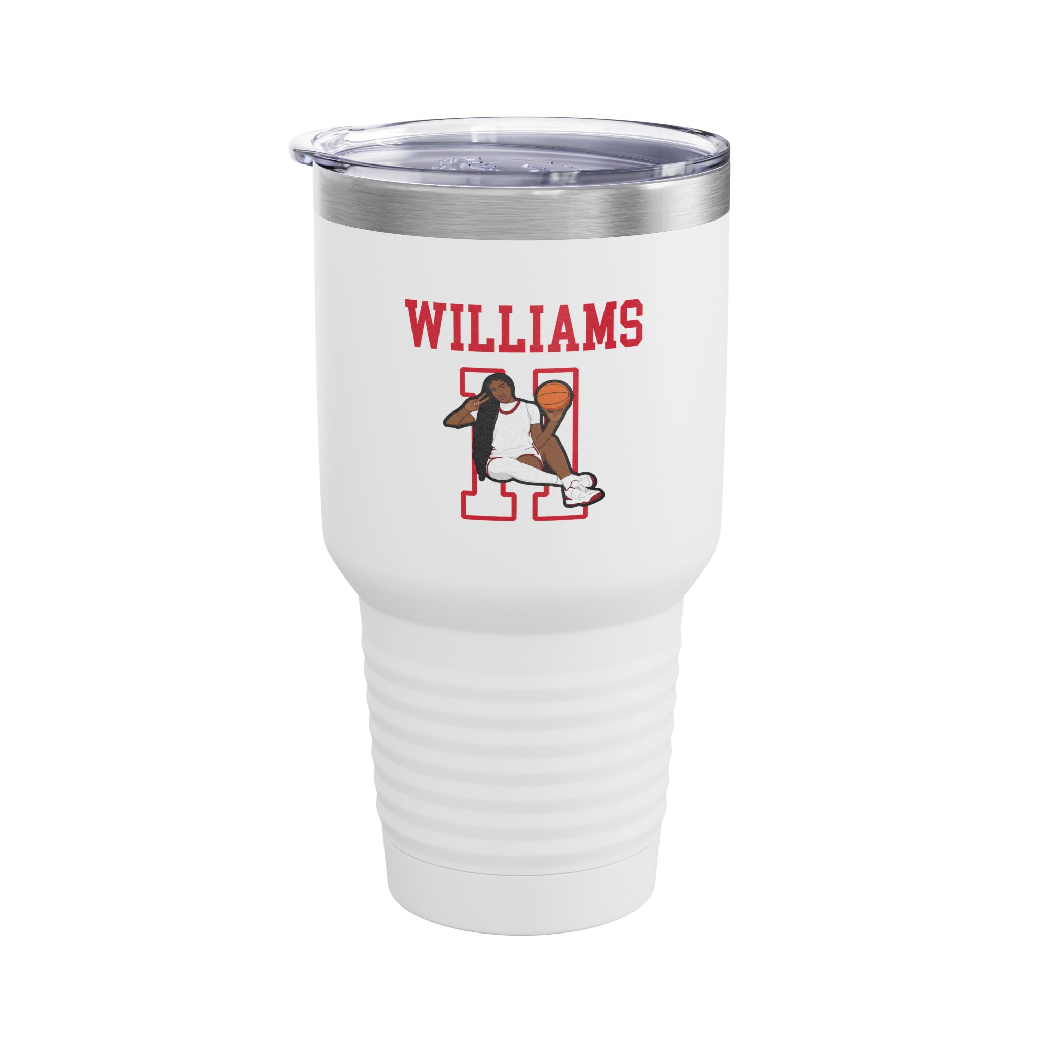 30oz Tumbler — character_shirsey in White