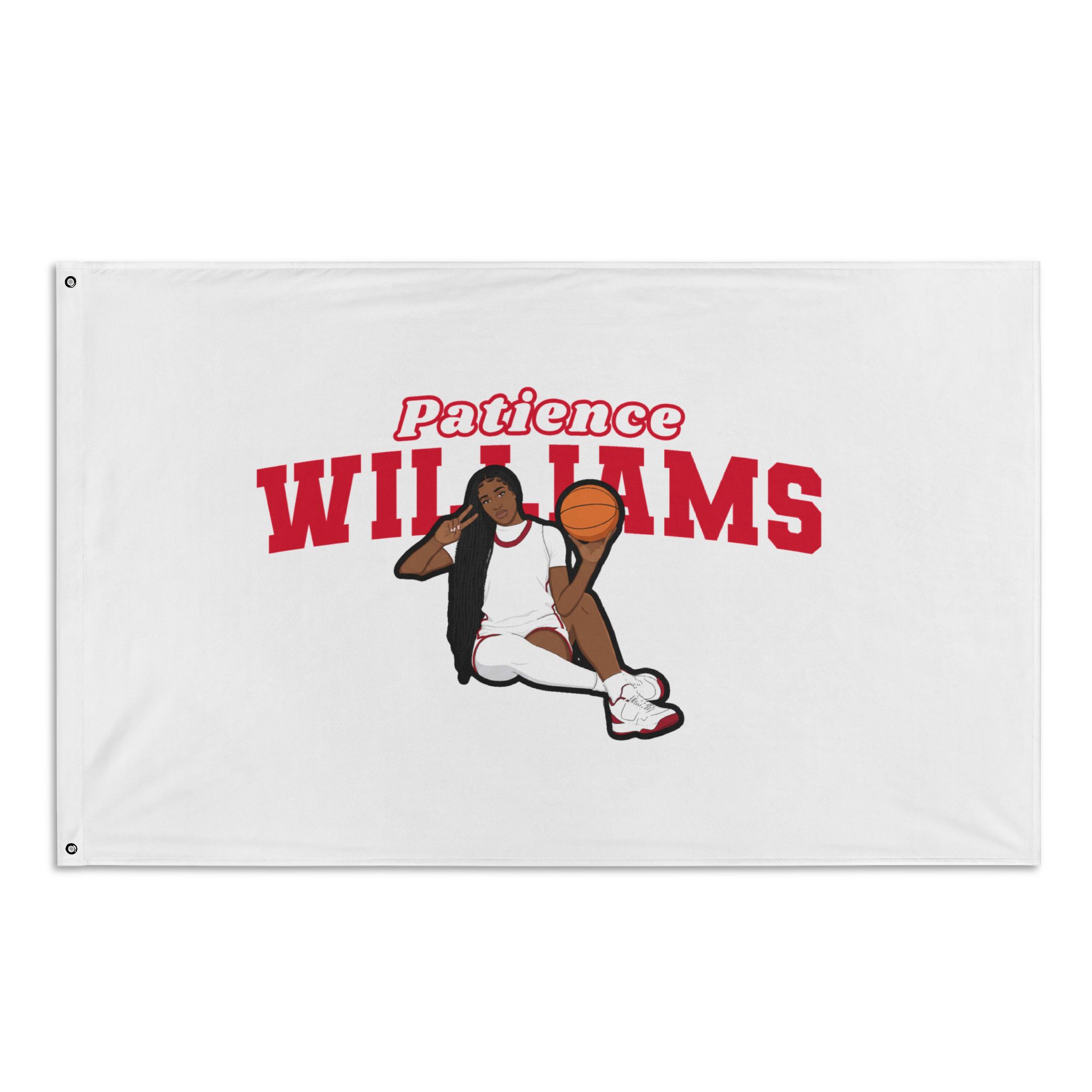 Flag (35 × 56 in) — character_name_arch in Classic