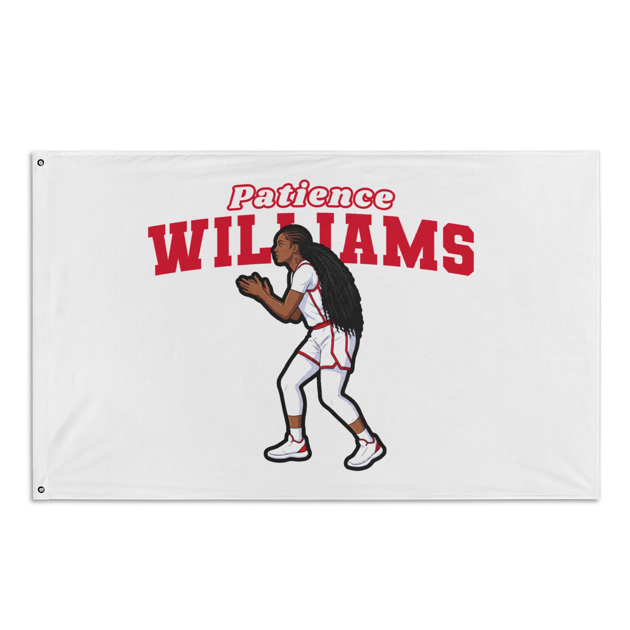 Flag (35 × 56 in) — character_name_arch in Classic